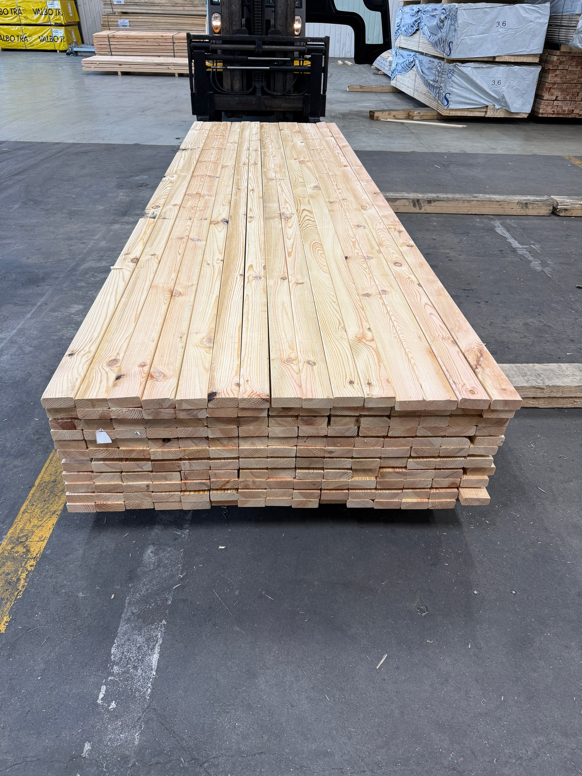 Paket Glespanel 28x70 mm – 3,60 m Furu 165 st