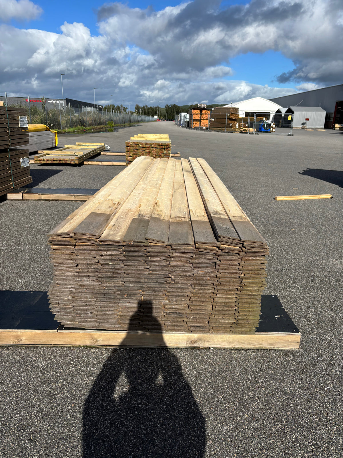 Paket Enkelfasspont 22x120mm, 202st 3,60m Obehandlad (Väderbitet)