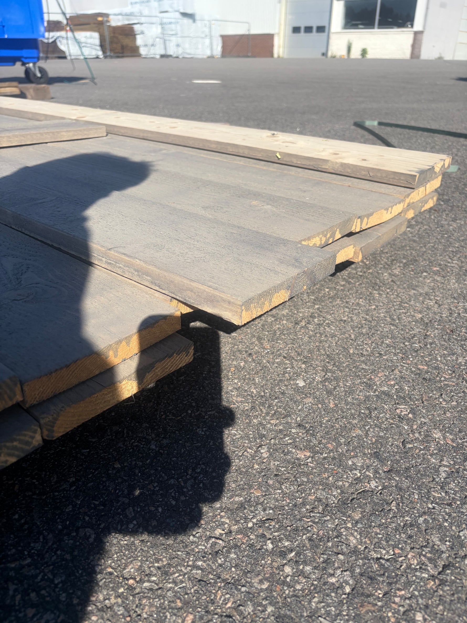 Paket Finsågade Brädor 22x145mm, 16st 4.80m Lasyr