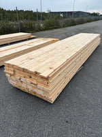 Paket Spontade Furu Brädor 27x145mm 5,40m – 152st (Andra Sortering)
