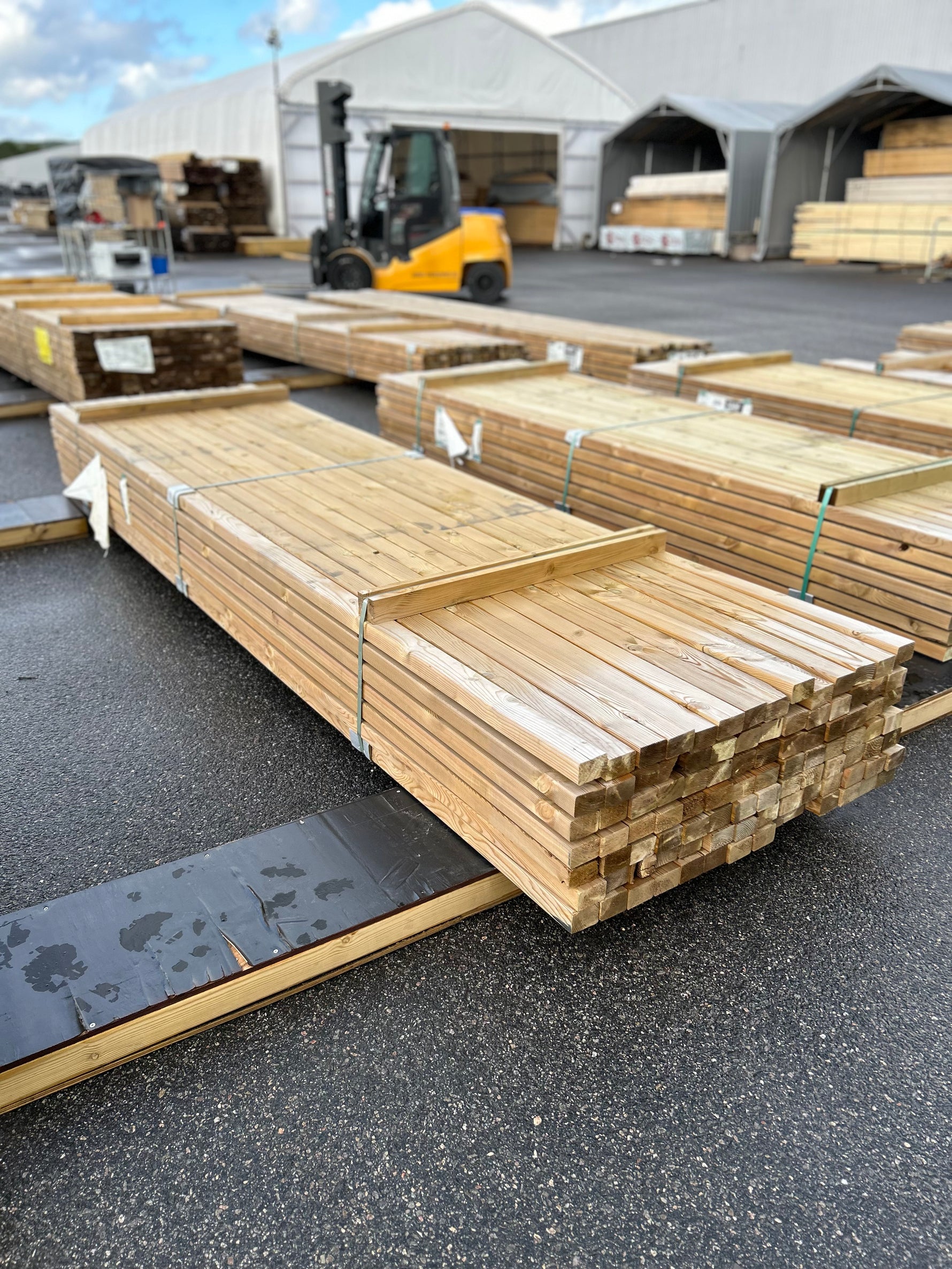Paket Tryckimpregnerade Reglar 45x70mm, 98st 3.90m (C14)