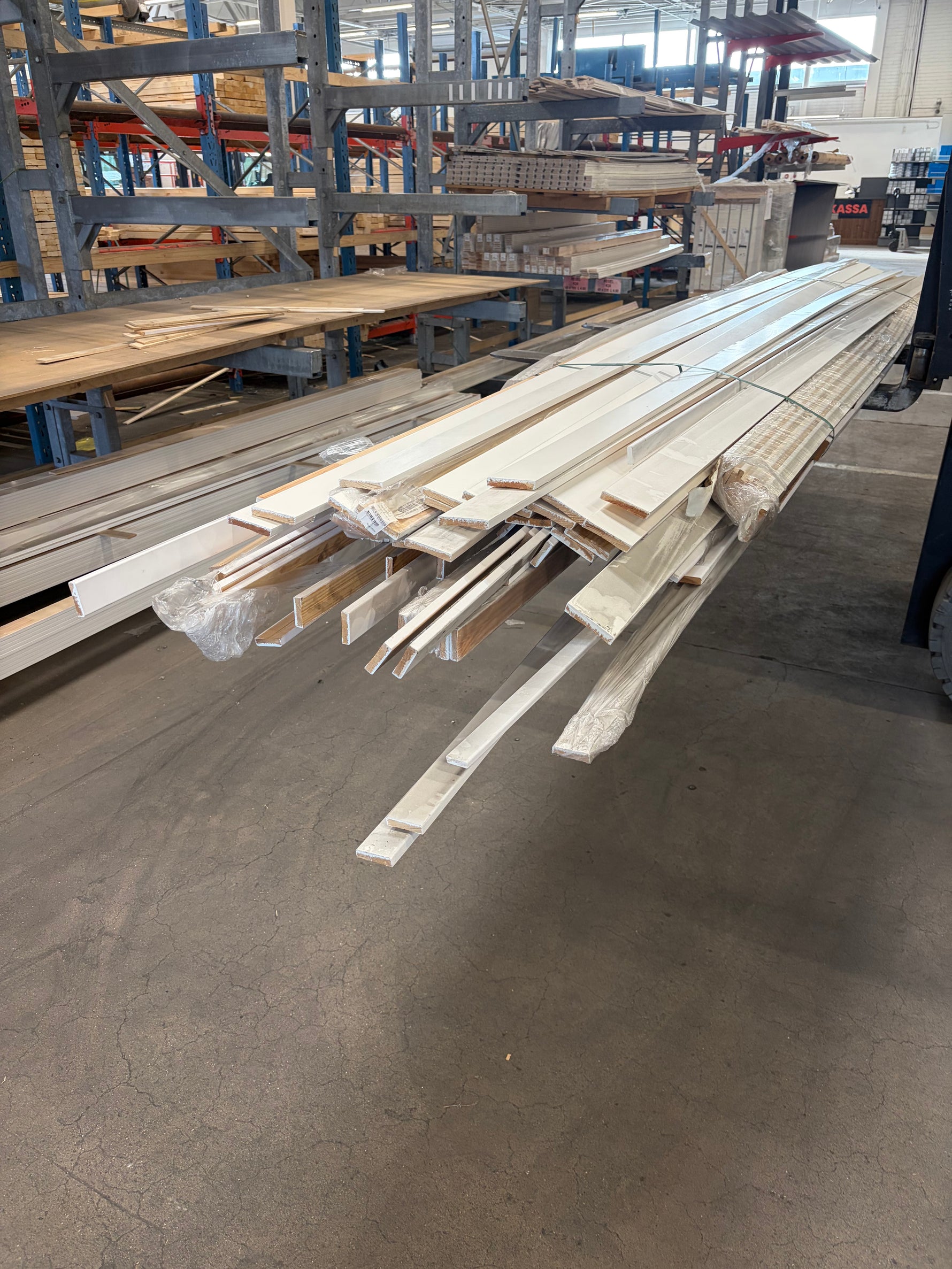 Parti lister blandade dimensioner