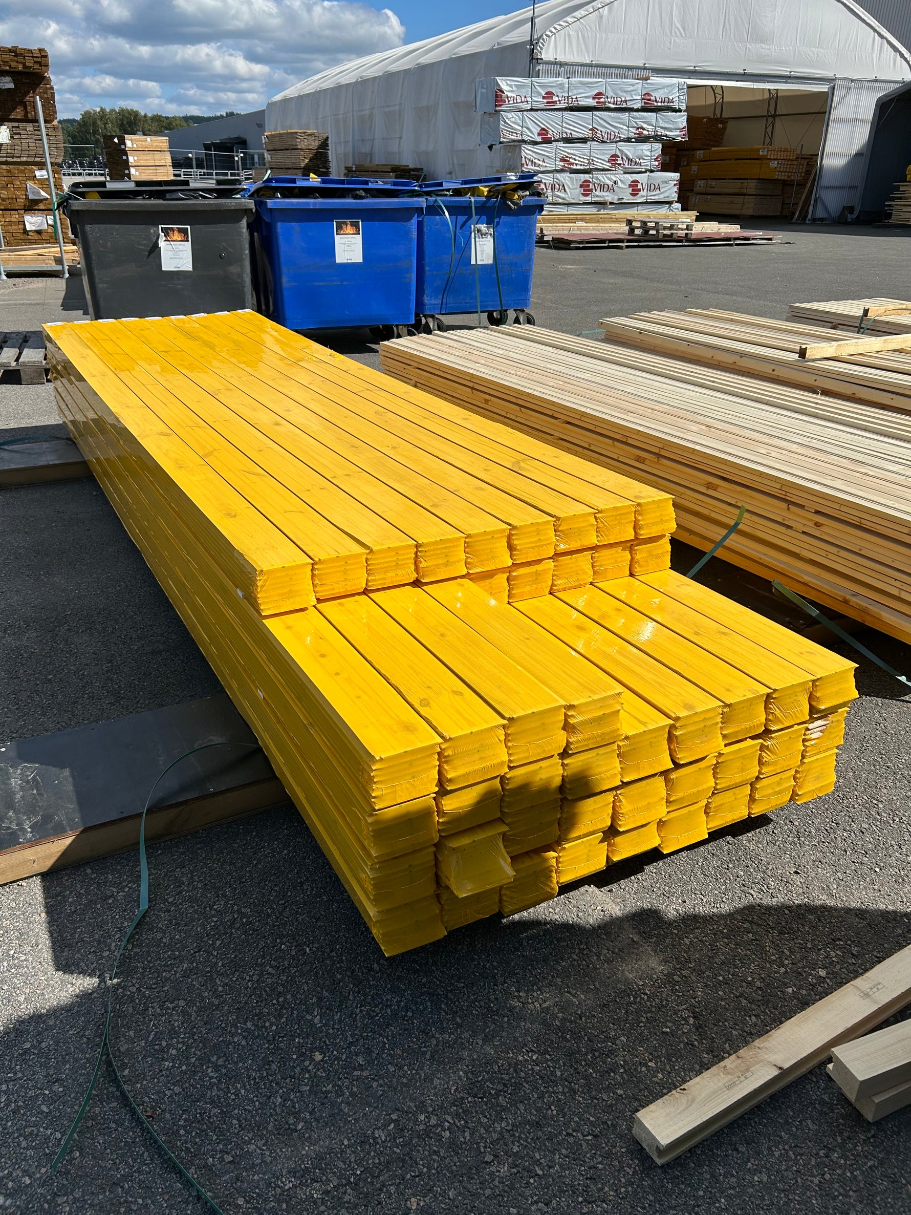 Parti Spårpanel 12x120mm (3,58–4,18m) 157,8kvm- Furu Sekunda
