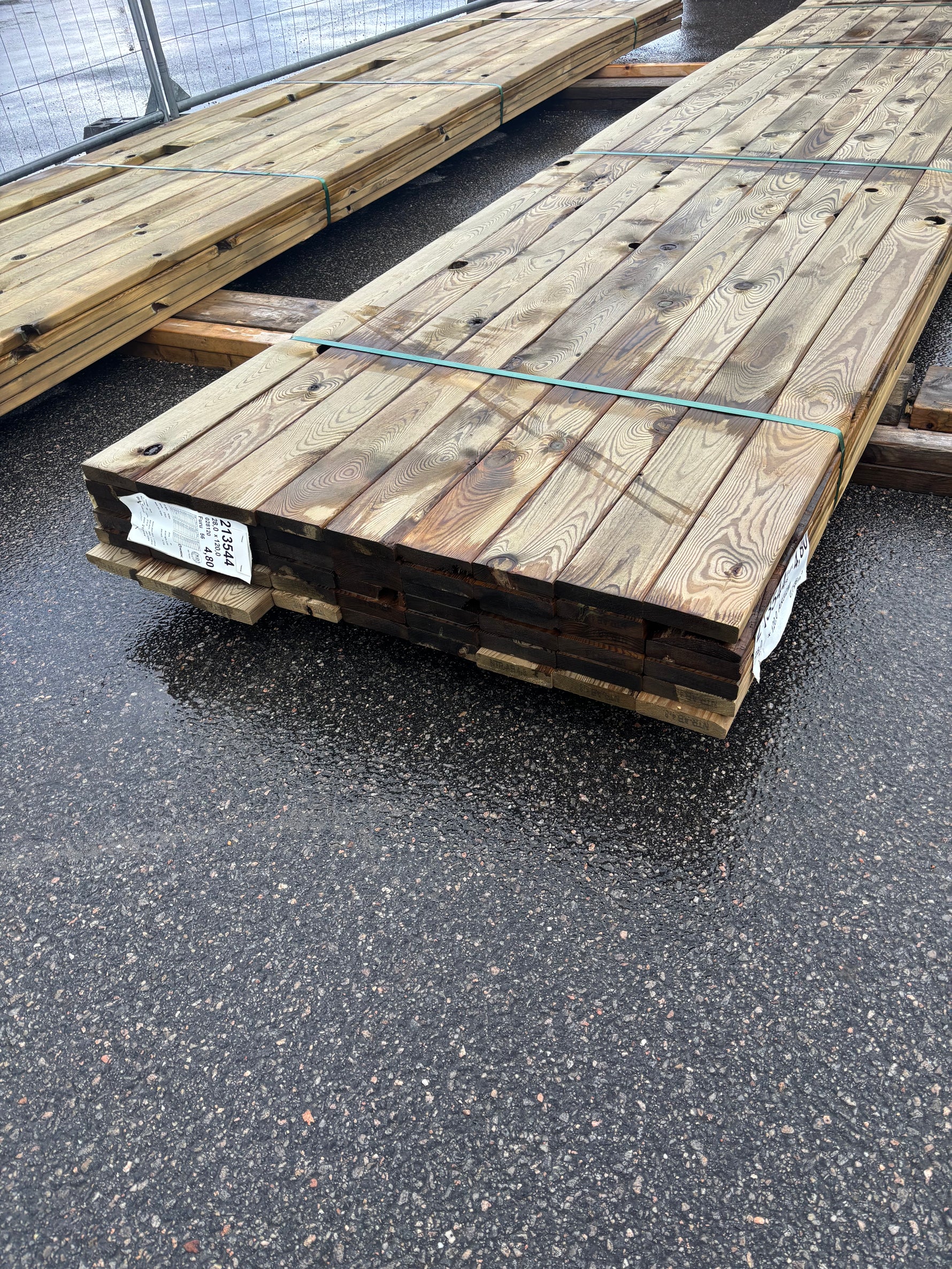 Paket Trall Furu 28x120mm 4,80m 54st Impregnerad B-kvalitet