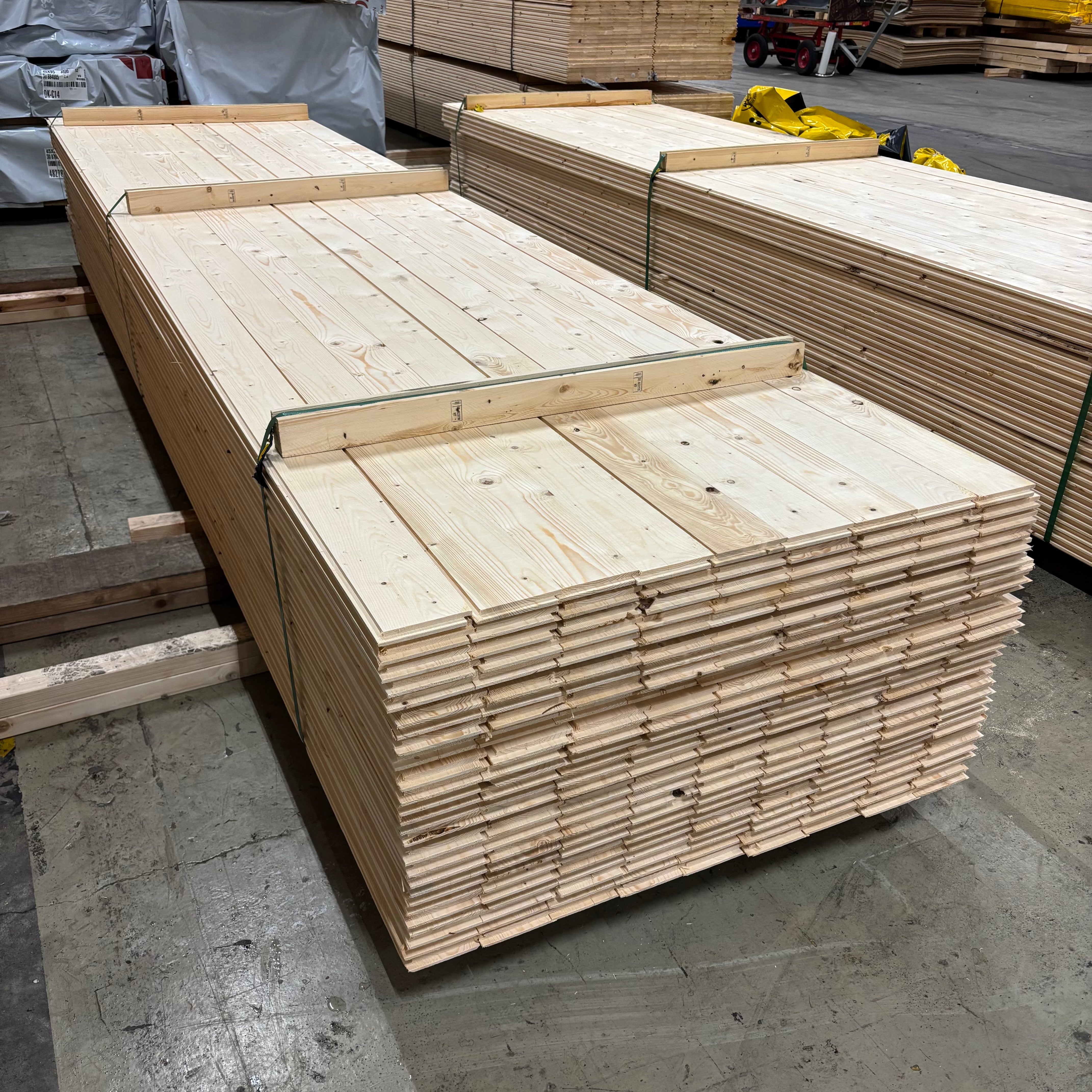 Paket Råspont 20x120mm - 243 st 4,2 m Gran Obehandlad