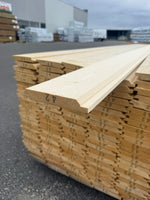 Paket Ytterpanel Dubbelfas Fals 22x145mm 4.20m- 175st (Obehandlad)