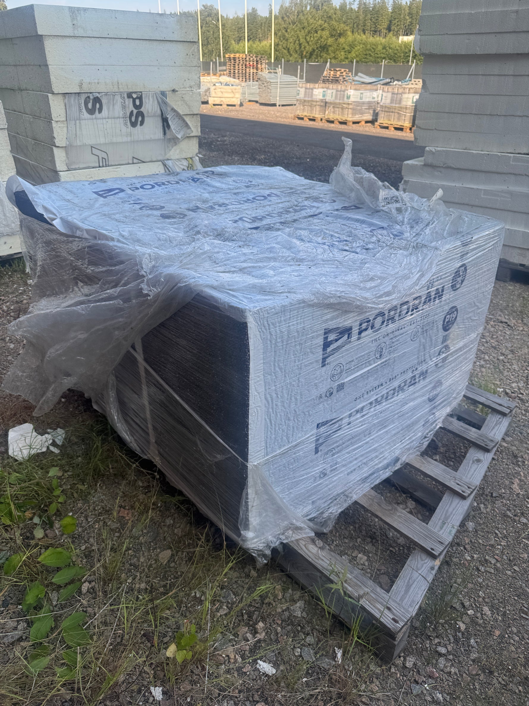 3 Paket Pordrän 750x1200x100mm – 15 skivor