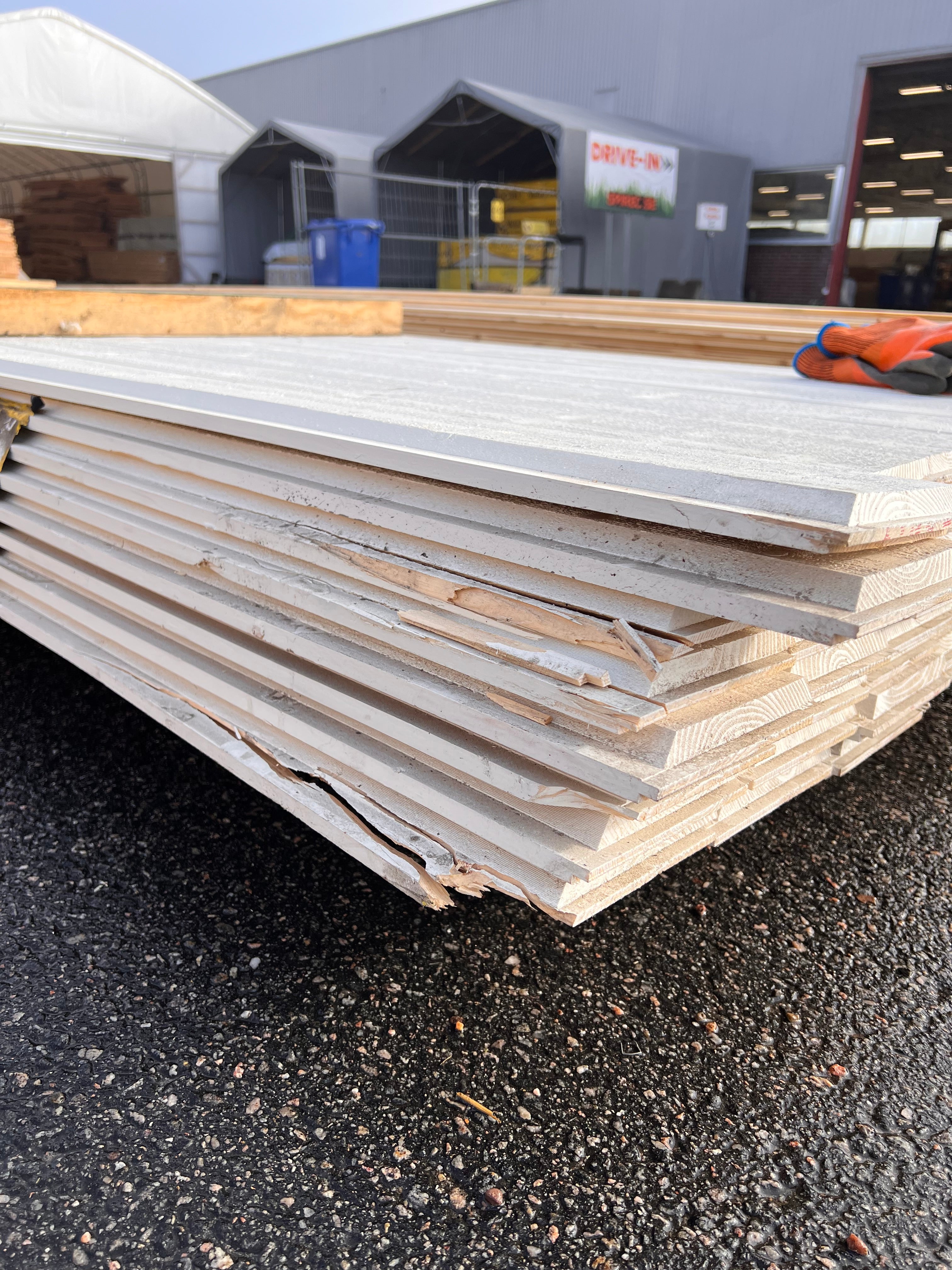 Paket enkelfas Fals Mellanstruken 22x145mm, 56st 5,40m