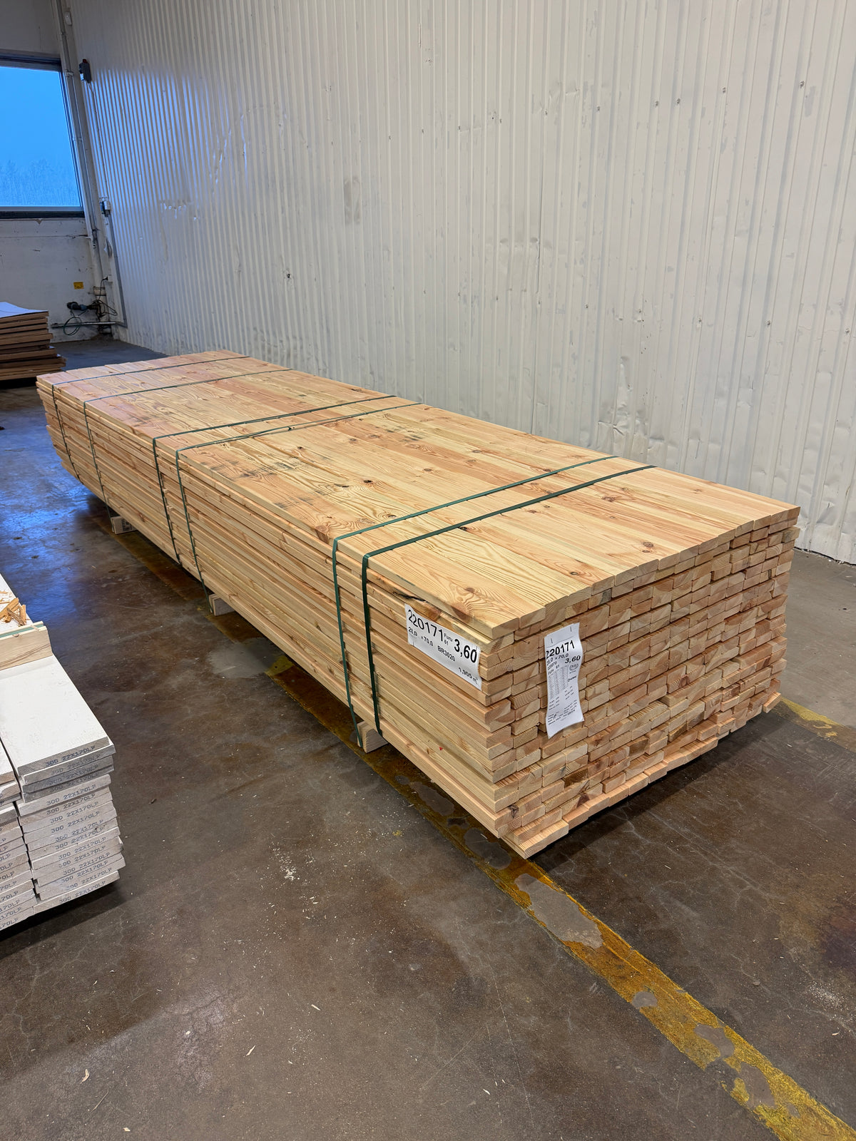 Paket Glespanel 28×70 mm Furu – 3,60 m – 270st