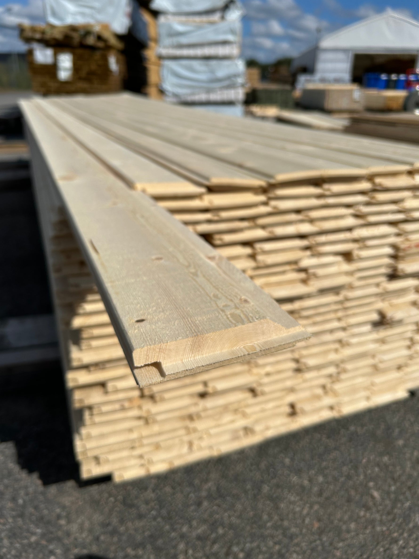 Paket Enkelfasspont 22x120mm 4,20m 225st Obehandlad Gran