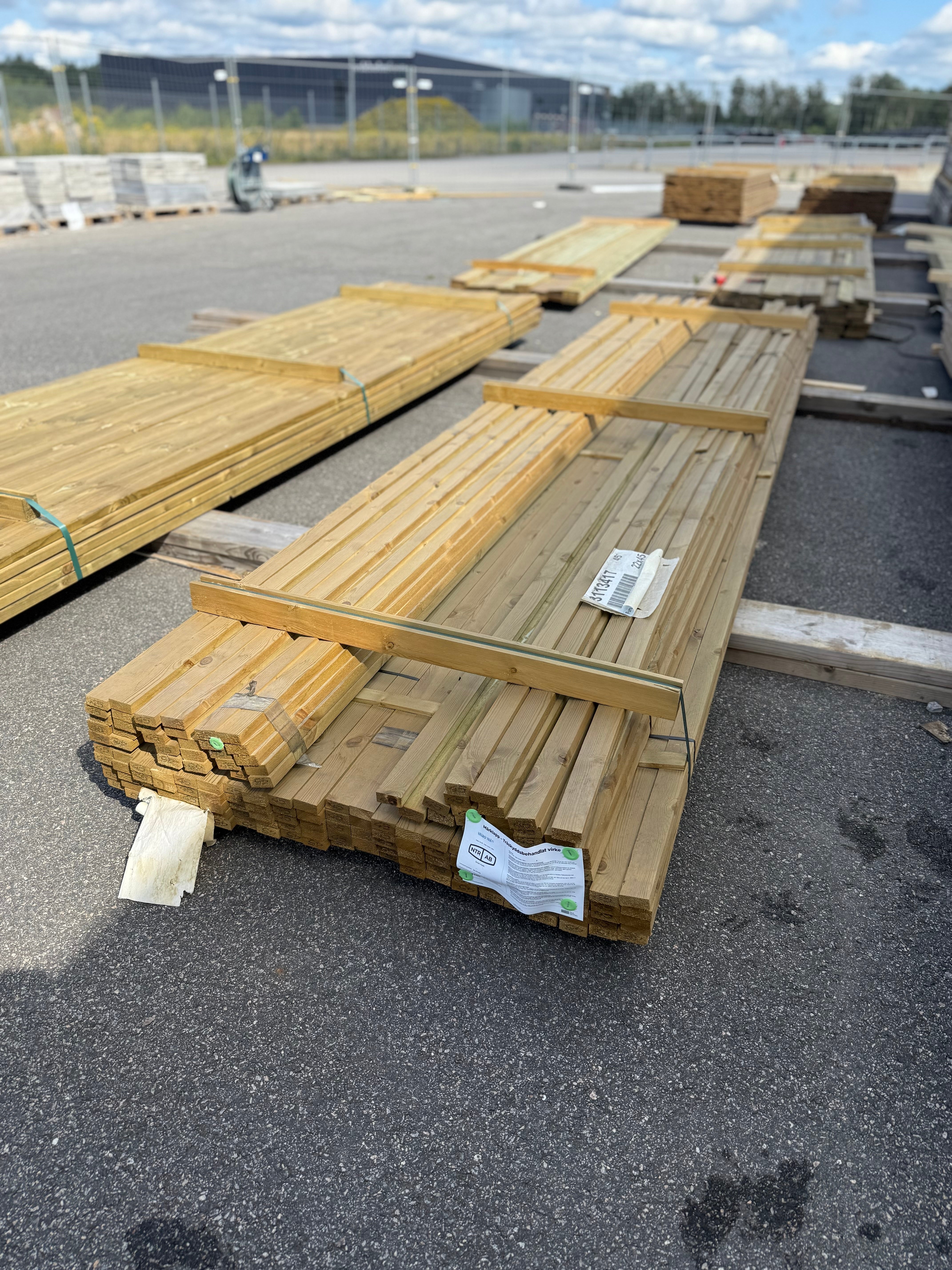 Paket Tryckimpregnerad 22x45 163st 4.50m