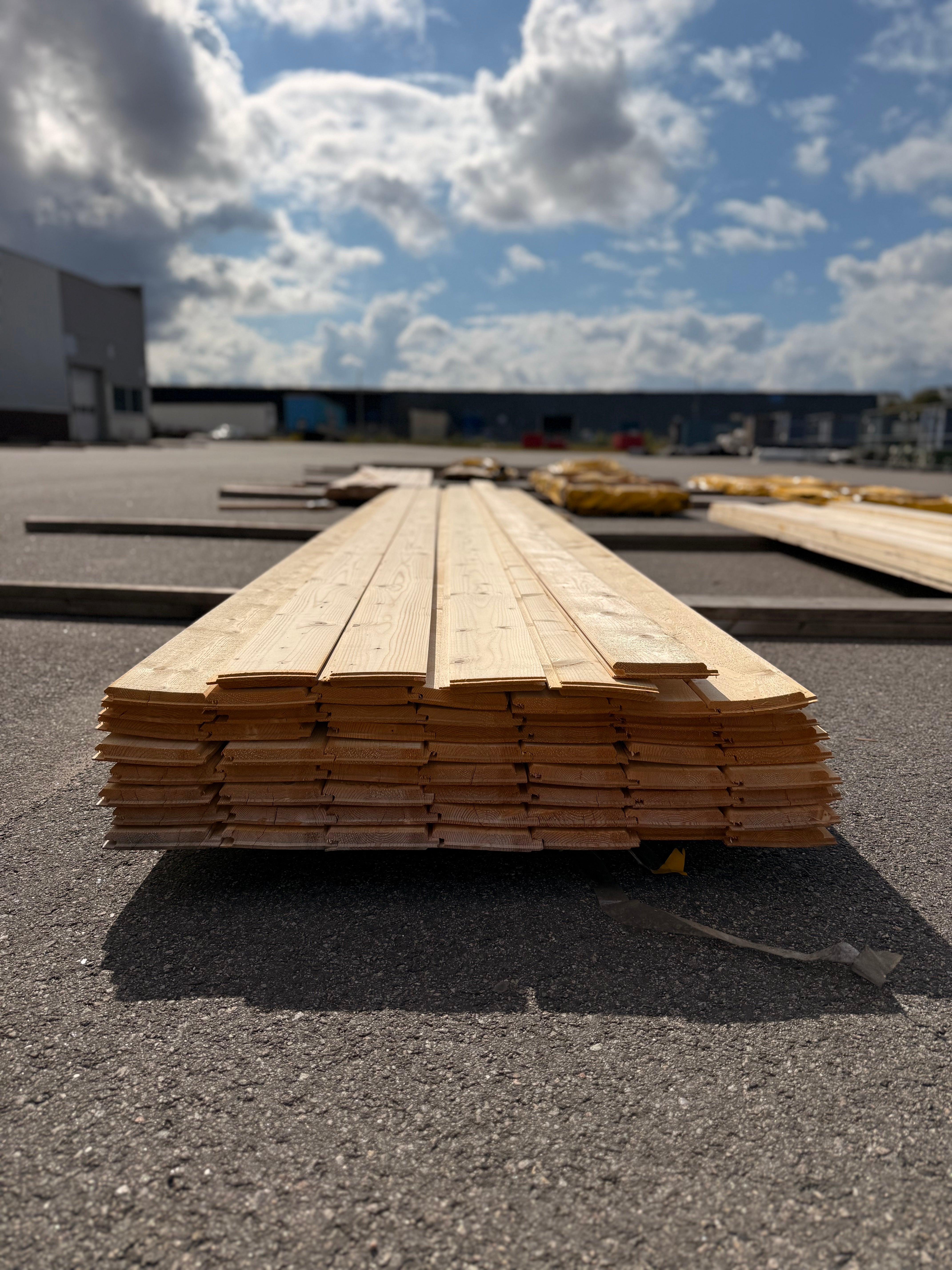 Paket Dubbelfasspont 22x145 – Gran 59 st, 5,4 m