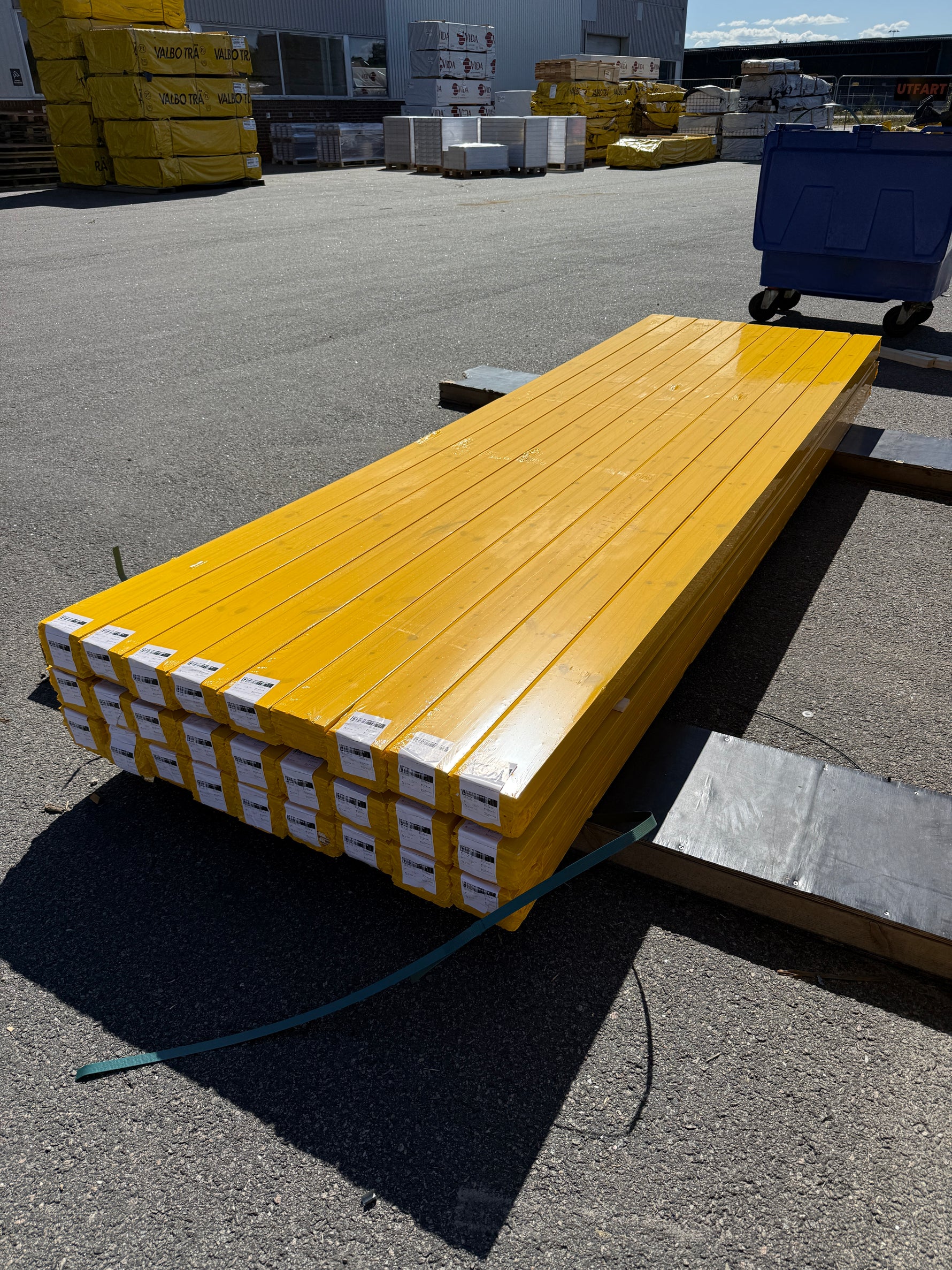 Parti Spårpanel 12x120mm- 3,58m 85 kvm, Furu- Sekunda