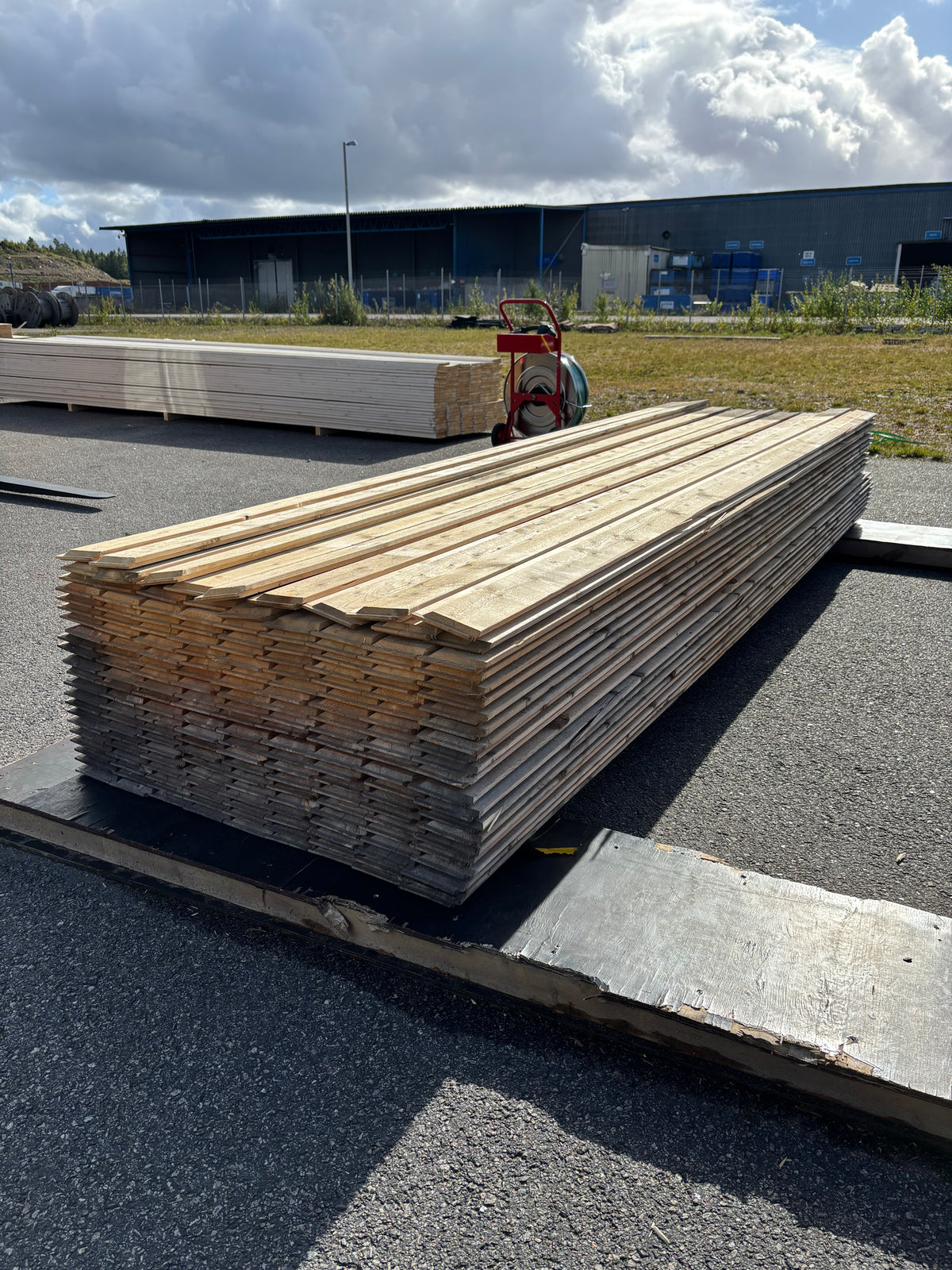 Paket Enkelfasspont 22x120mm, 202st 3,60m Obehandlad (Väderbitet)