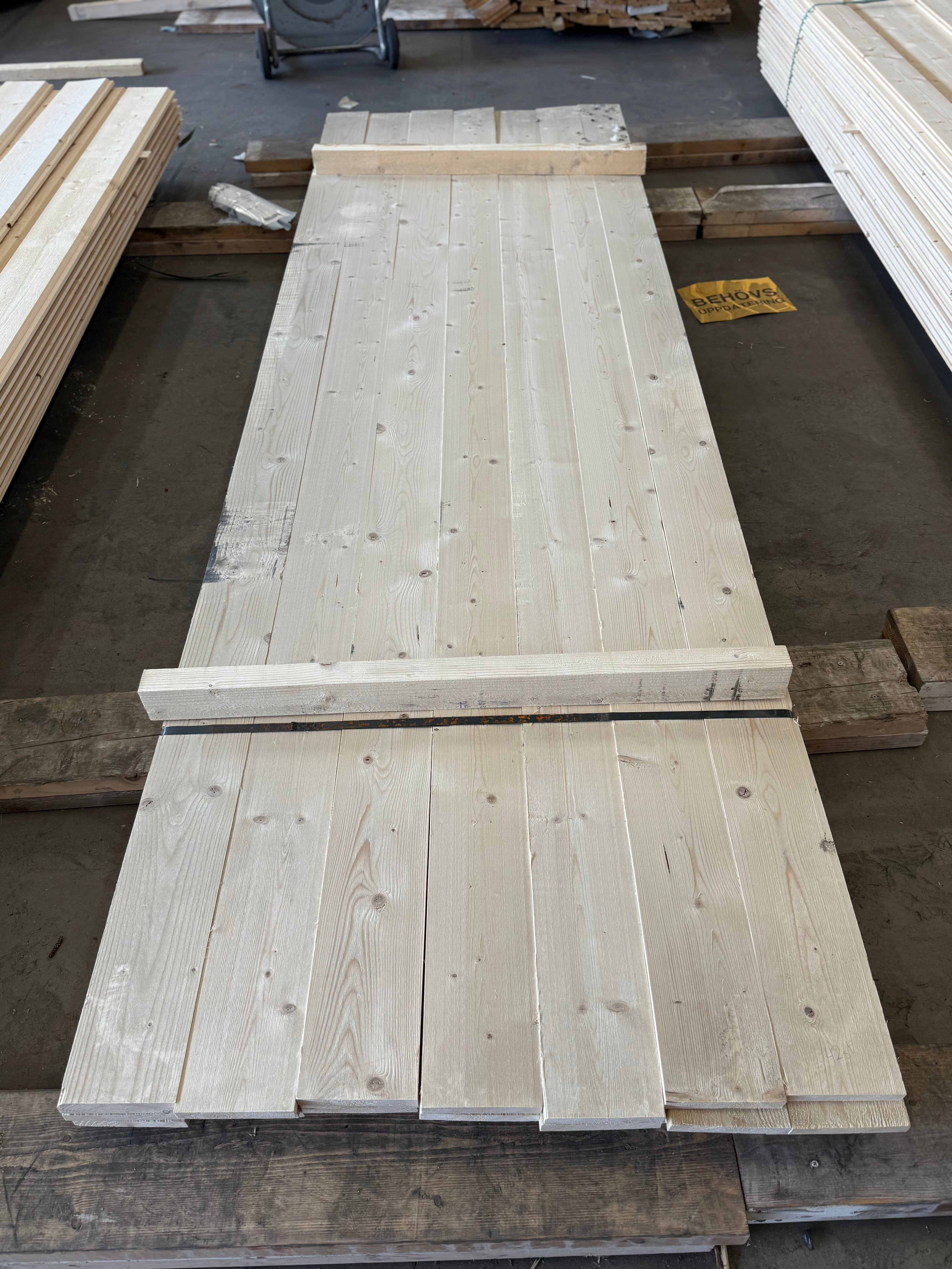 Paket Finsågade Brädor 22x145 mm – 3,30 m – 42 st – Obehandlad