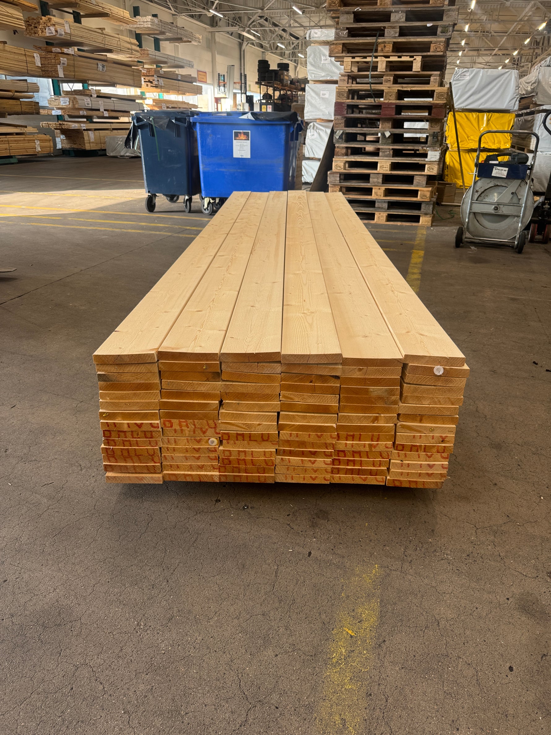 Paket Finsågad Panel 28x170mm Gran, 84st 3,90m
