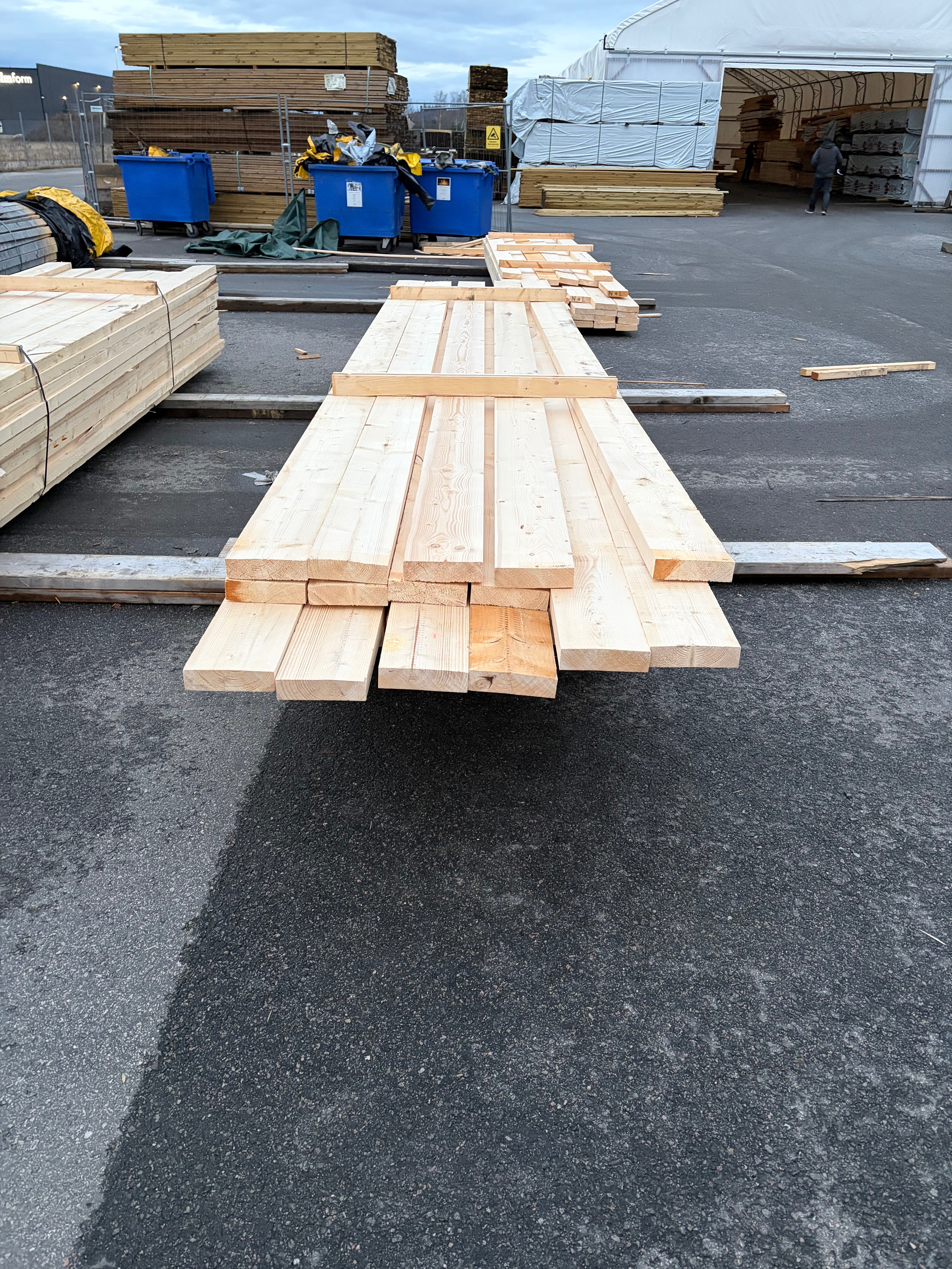 Paket reglar 47x175, 58 st 4.20–5.10 m (ohyvlade)