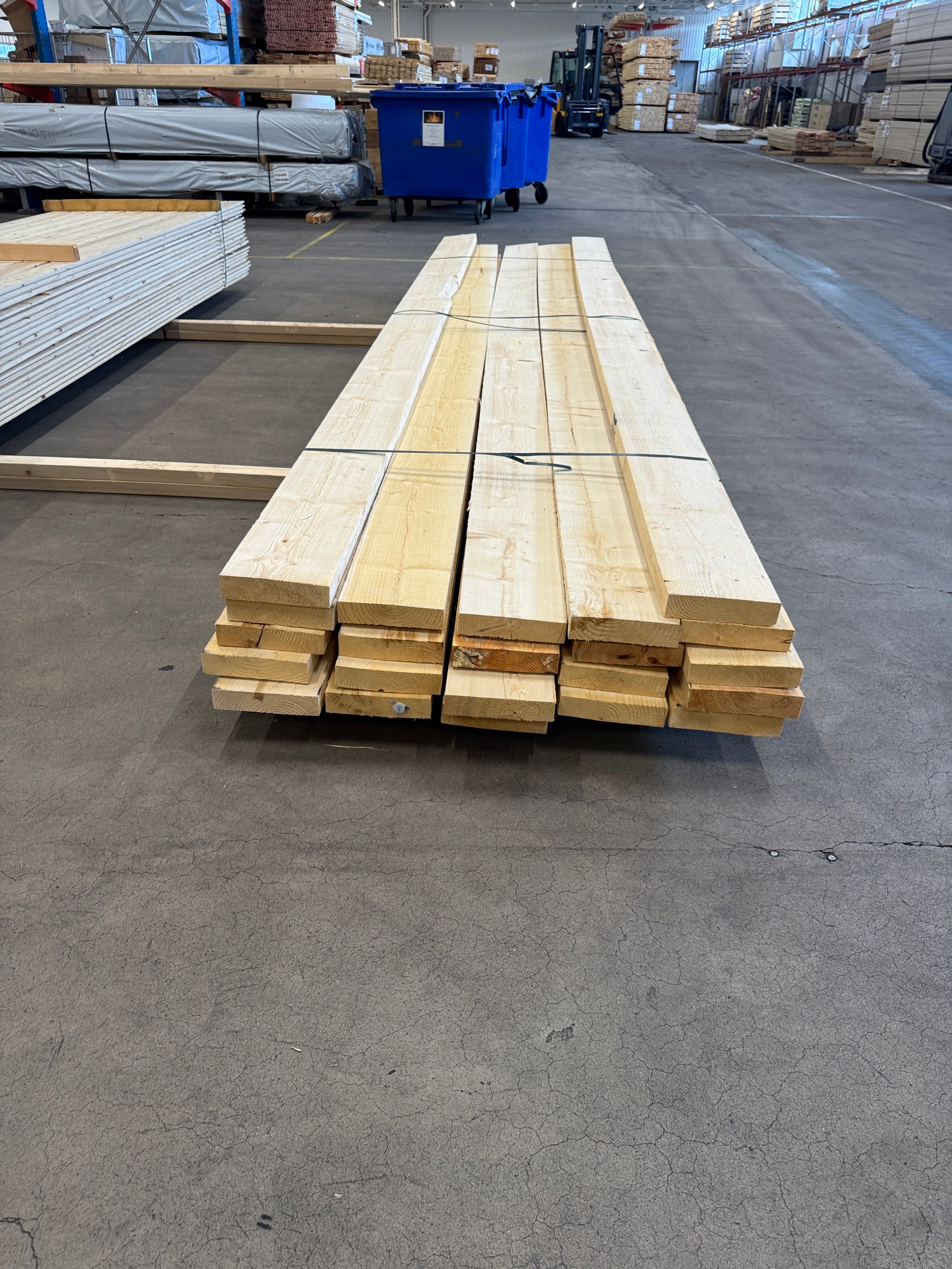Paket Reglar 47x200mm 4,80m – 22 st Utsorterade