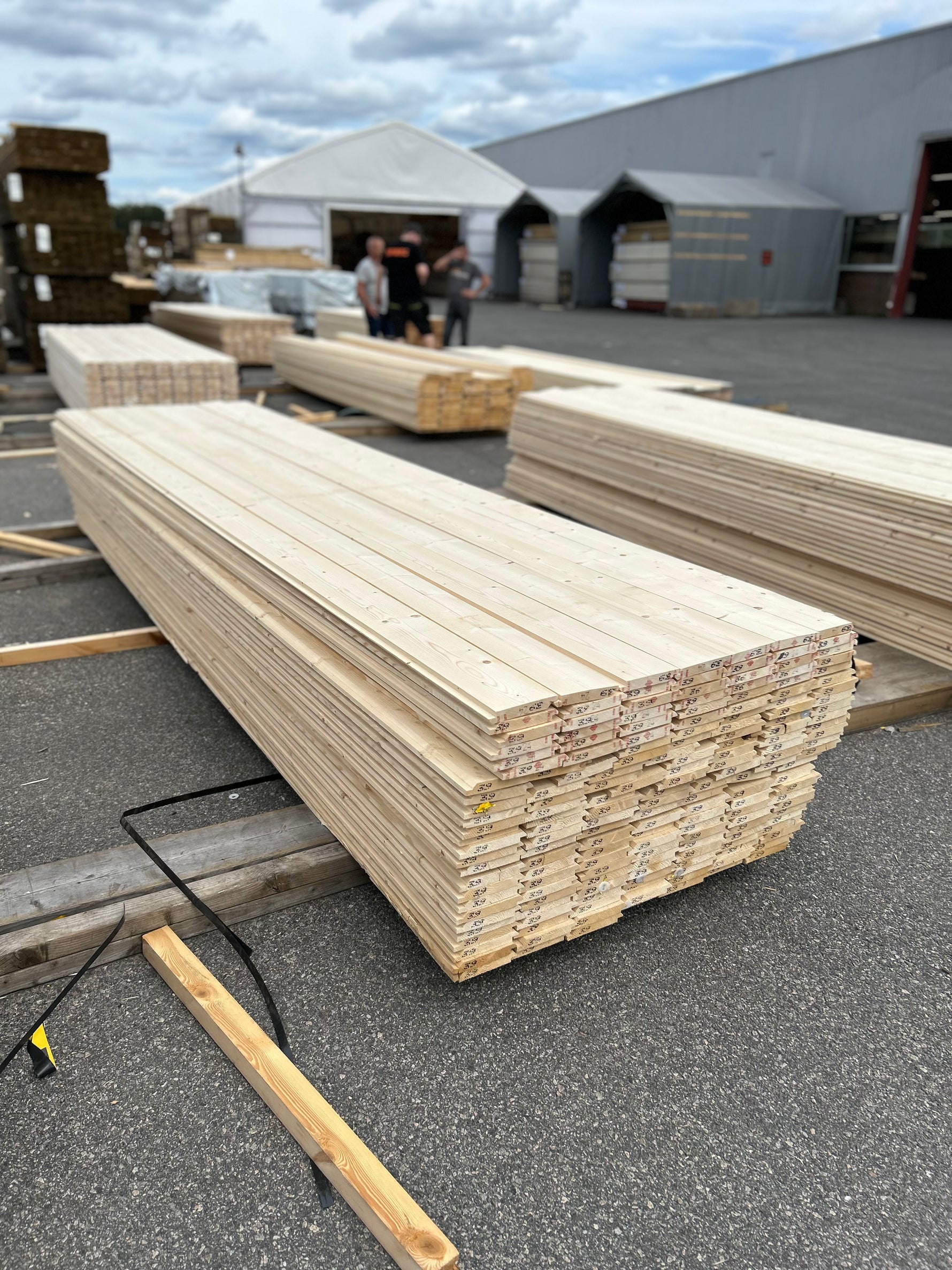 Paket Dubbelfas Halvspont 22x145mm 3.90m 175st Obehandlad