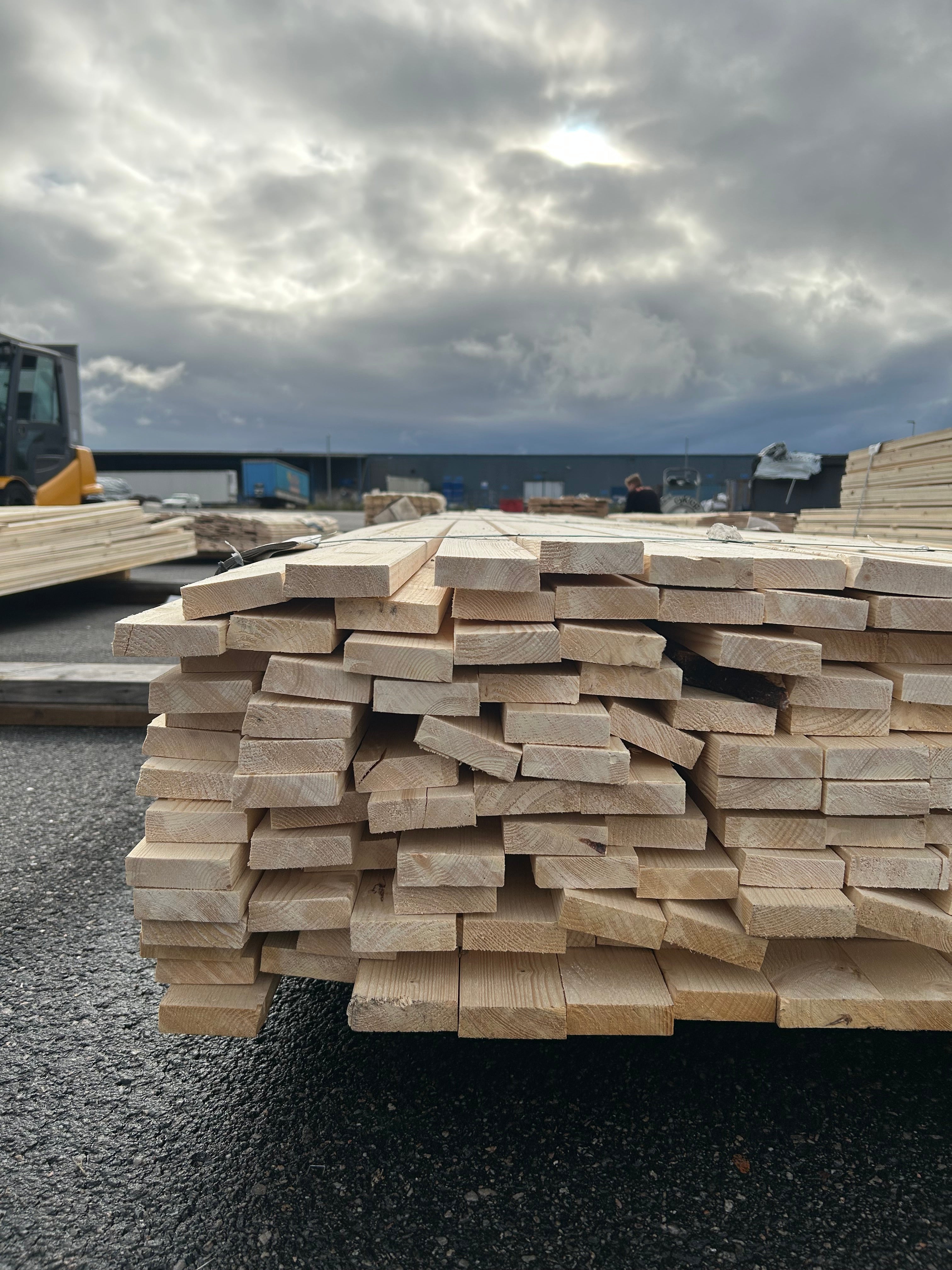 Paket Ytterpanelbräda 22x120mm 150st 4.80m (B-sortering)