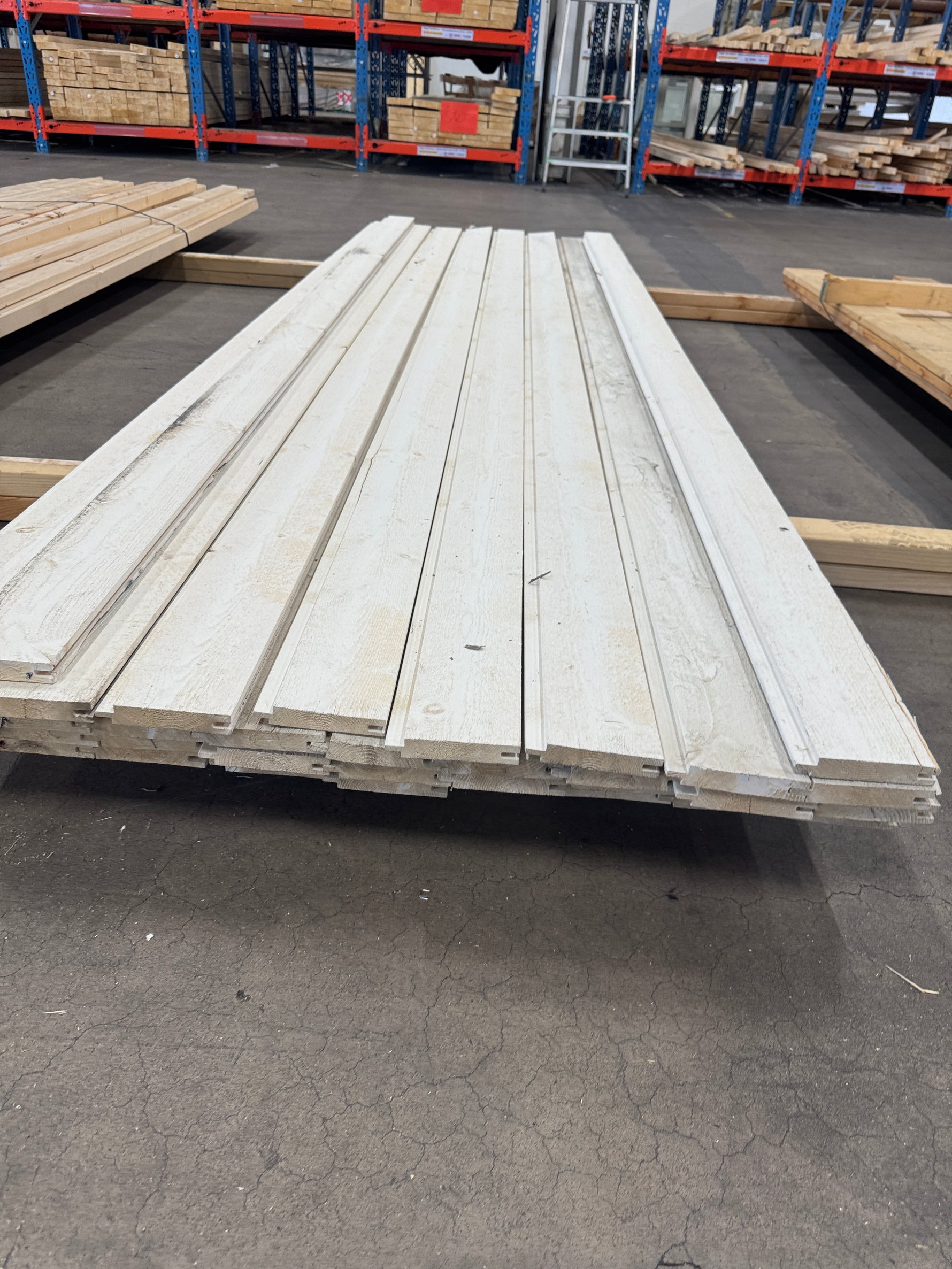 Paket Ytterpanel Spårpanel 22x120 mm 3,30 m – 38 st