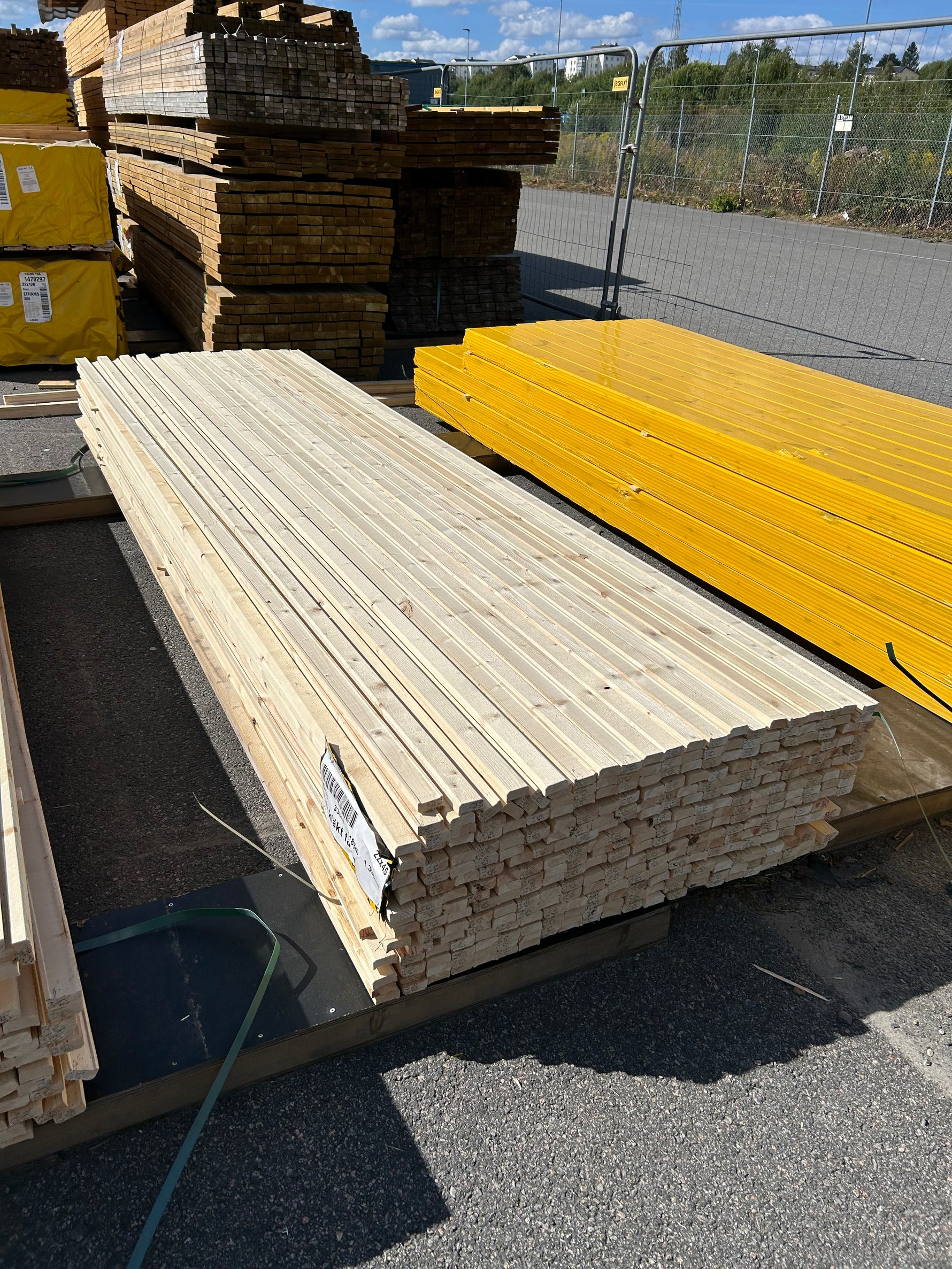 Parti Lockläkt 22x45mm 3,60m 330st Obehandlade