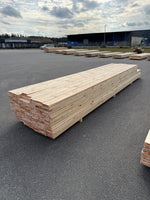 Paket Hyvlade Furu Brädor 36x148mm 4,80–5,40m – 105st (Andra sortering)