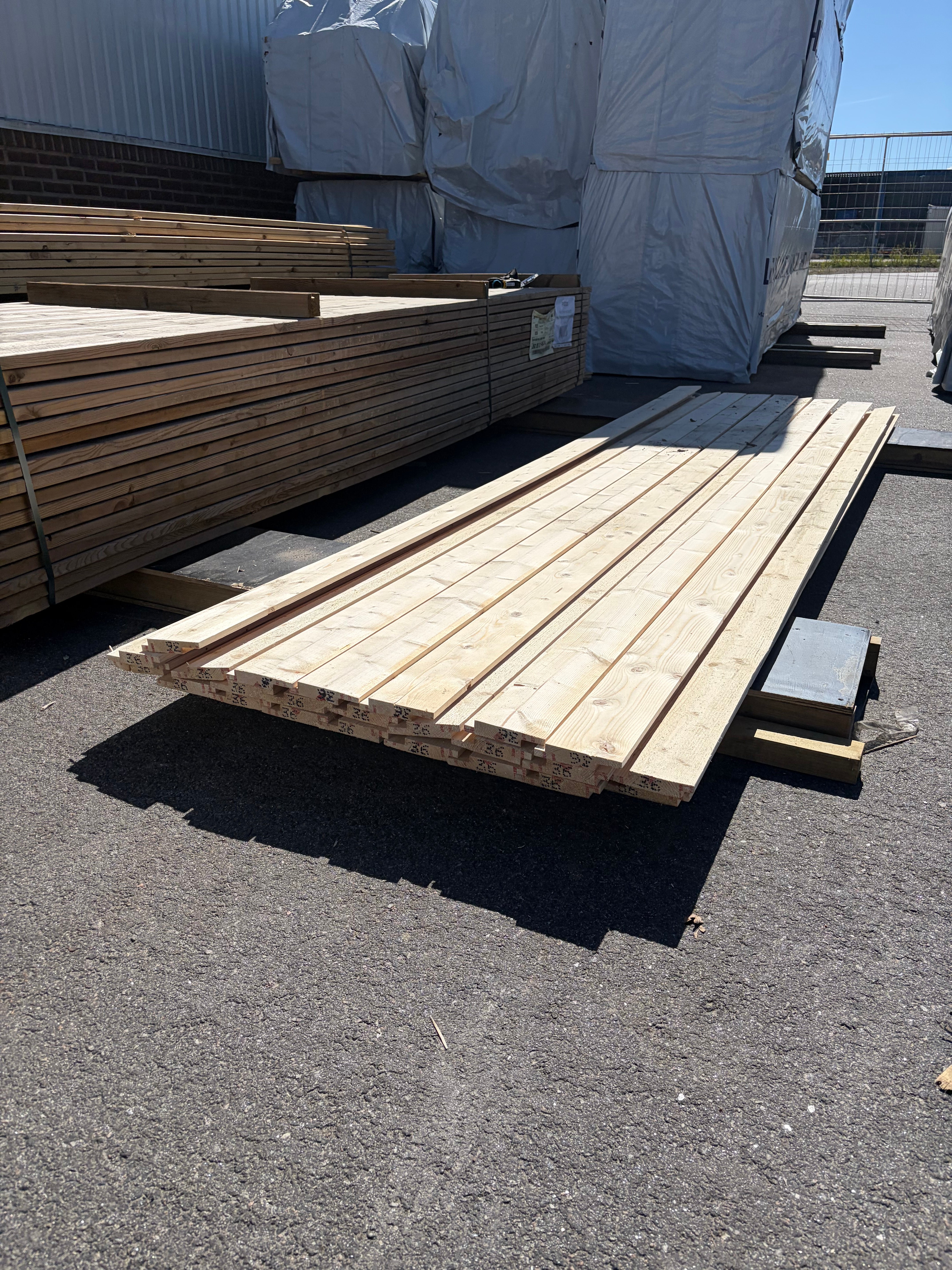 Paket Ytterpanel Elinepanel 22x120mm, 23st 3.6m