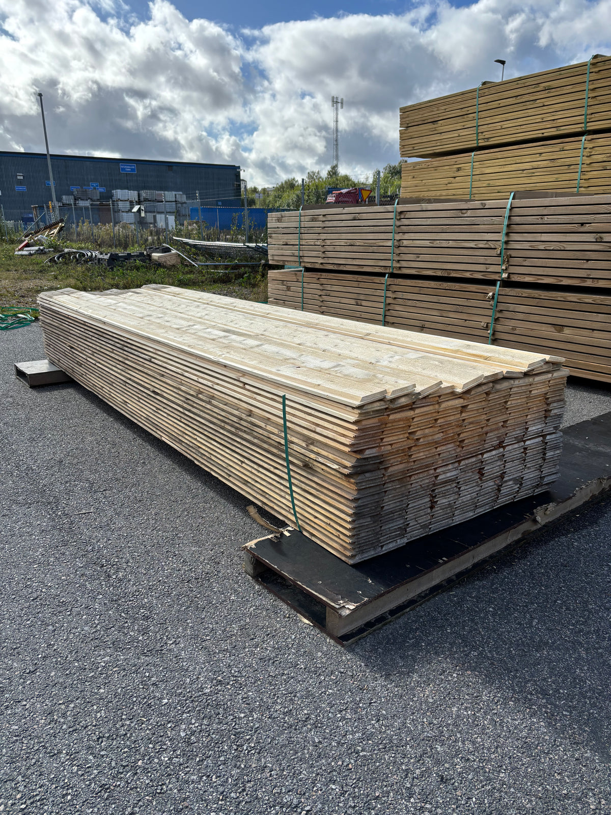 Paket Enkelfasspont 22x120mm, 202st 3,60m Obehandlad (Väderbitet)