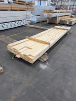 Paket Ytterpanel Dubbelfas Fals 22x145mm 3,60–3,90m – 43 st