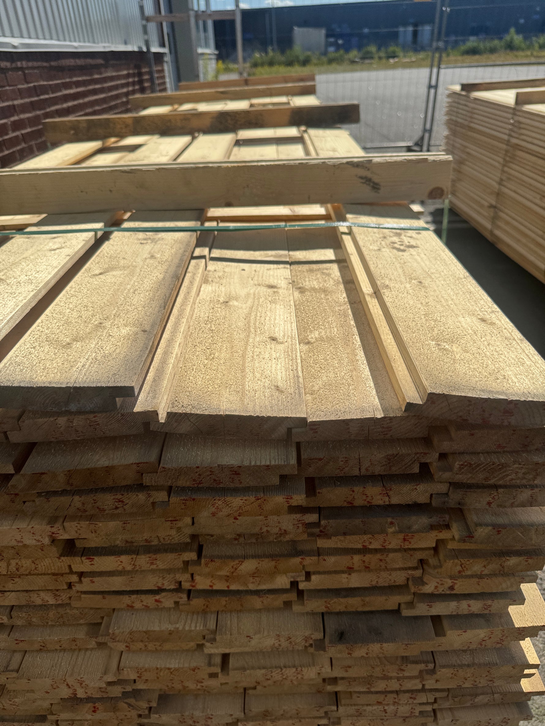 Paket Ytterpanel 22x120mm 4,80m 260st Obehandlad
