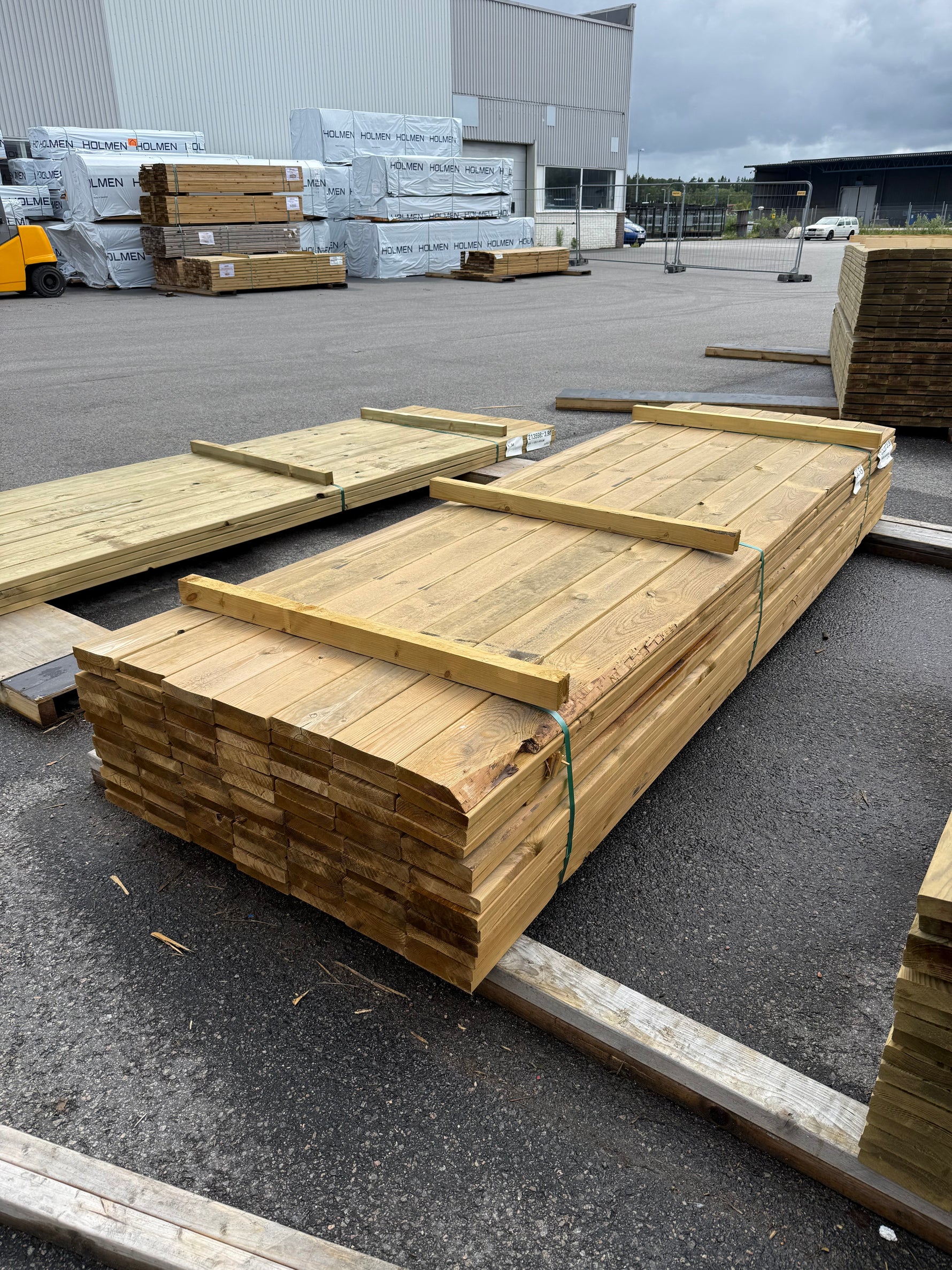 Paket Tryckimpregnerad Trall 28x145mm 3.30m 91st B-Sortering
