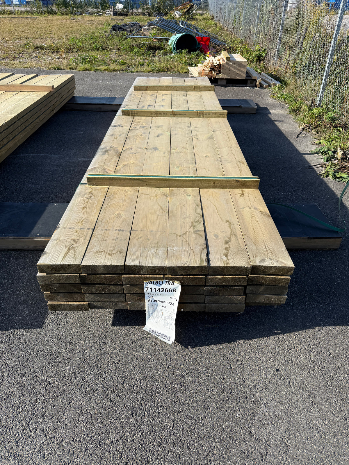 Paket Tryckimpregnerade Reglar 45x170mm 4,20m NTR-A, C24 30st