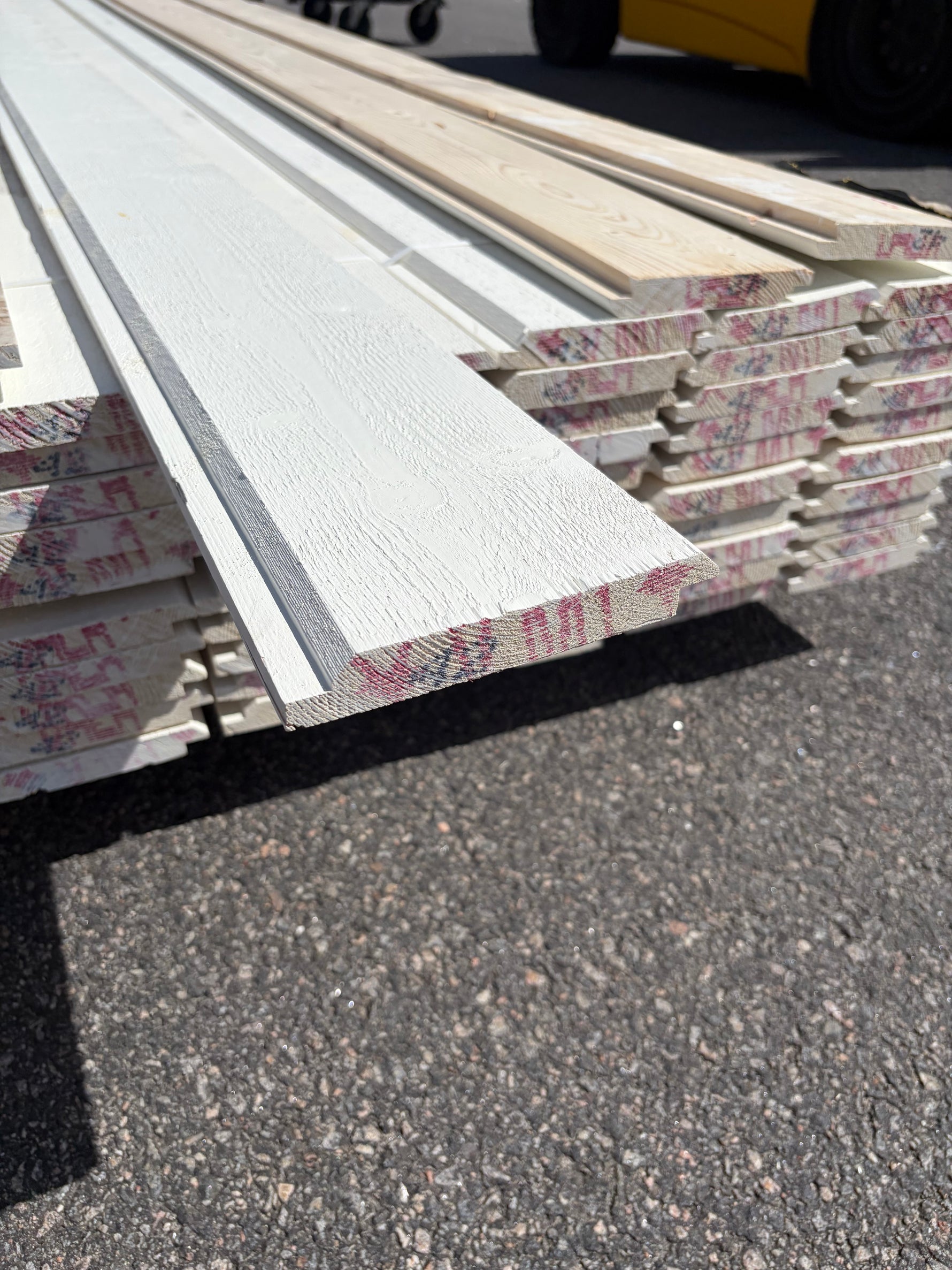 Paket Ytterpanel Dubbelfas Halvspont 22x145mm, 75st 4.20m Mellanstruken