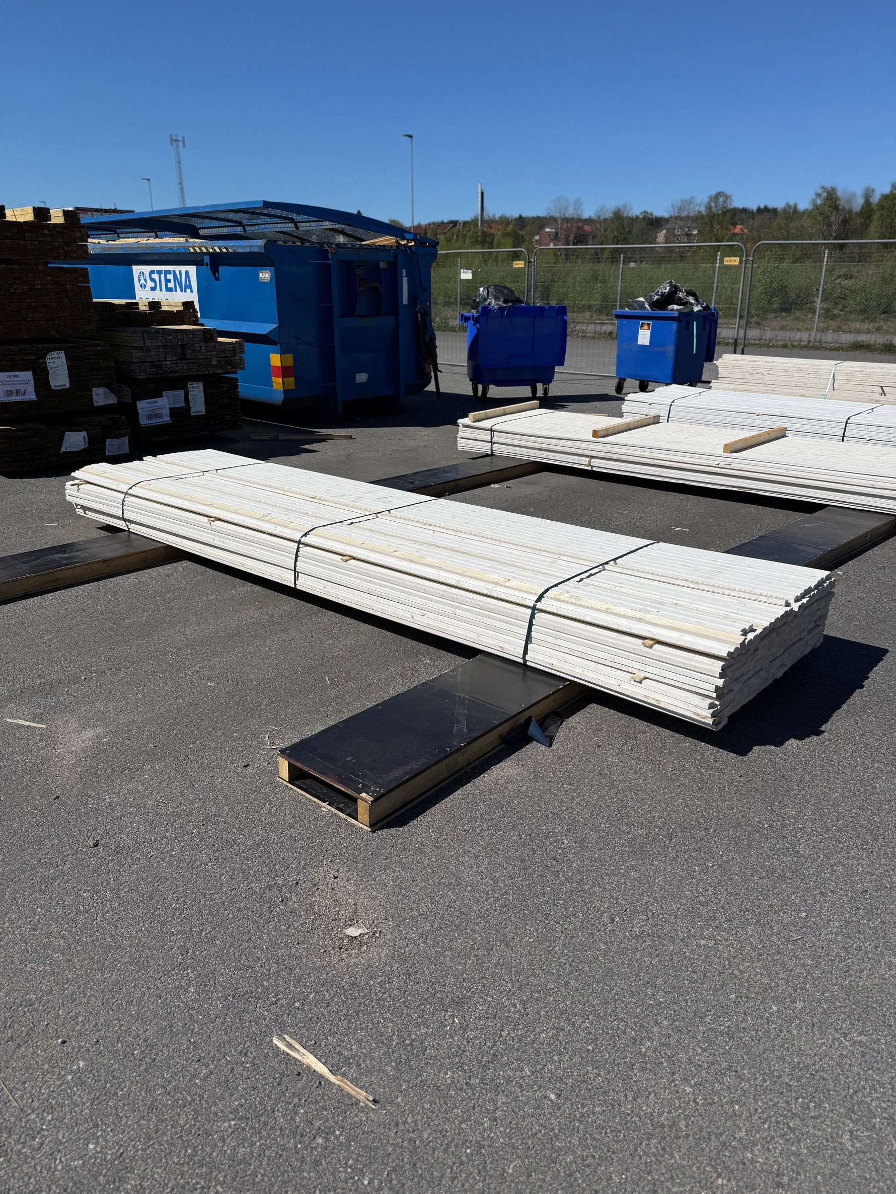 Paket Lockläkt 22x45mm, 258st 4.20m- Grundmålade