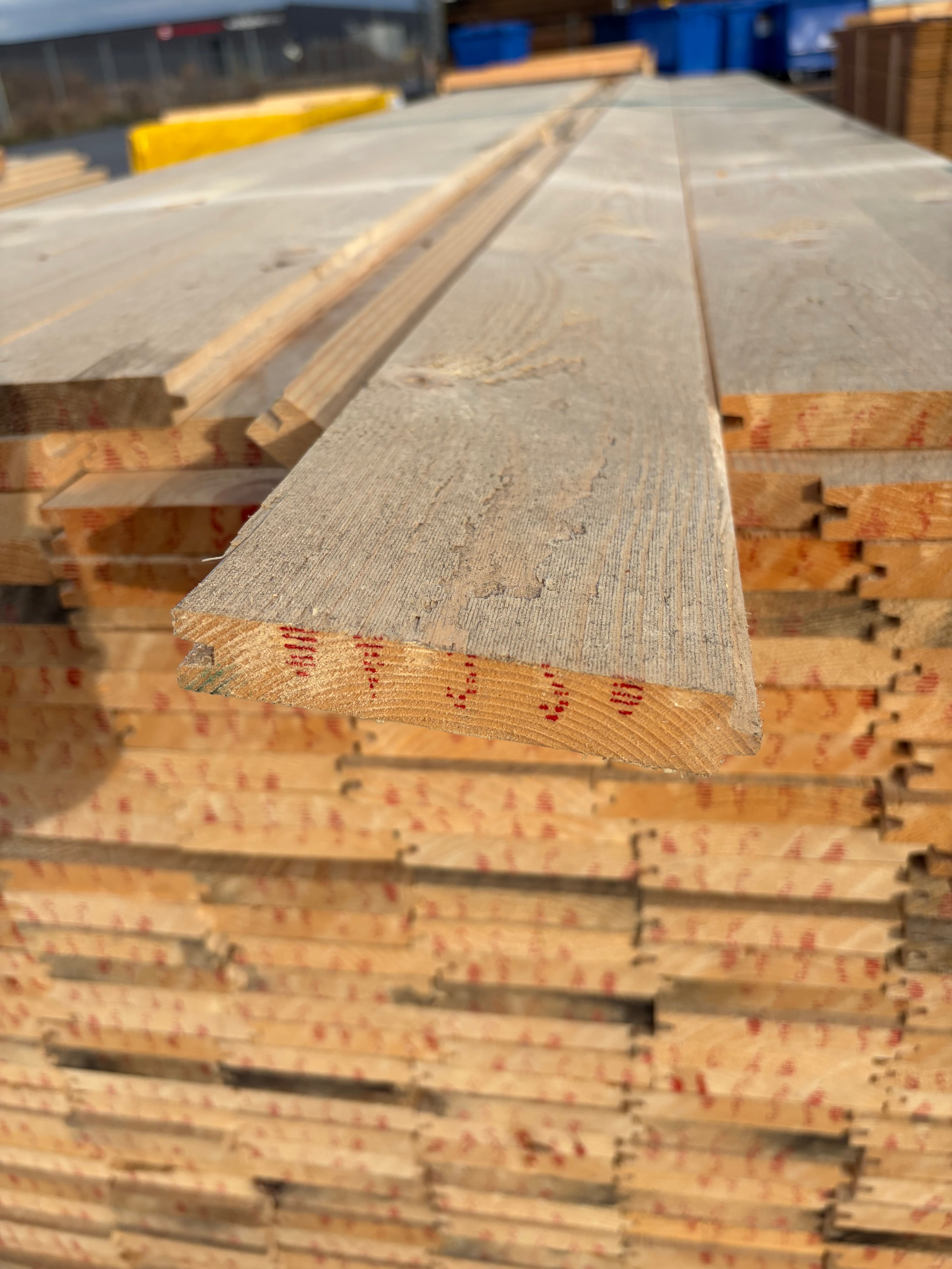 Paket Råspont 20x120 3,3 m 254 st