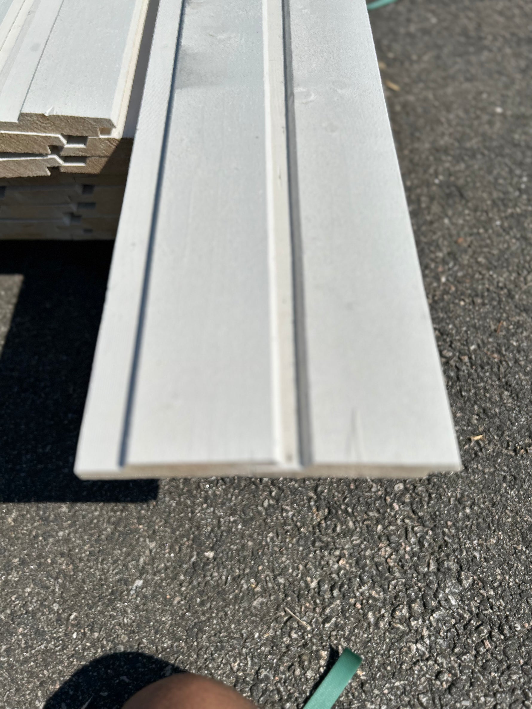 Paket Ytterpanel Dubbelfasspont 22x120mm 4.20m 92st- Obehandlade
