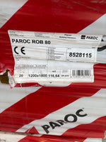 Pall Isolering Paroc ROB 80 Takboard 20x1200x1800mm – 26st