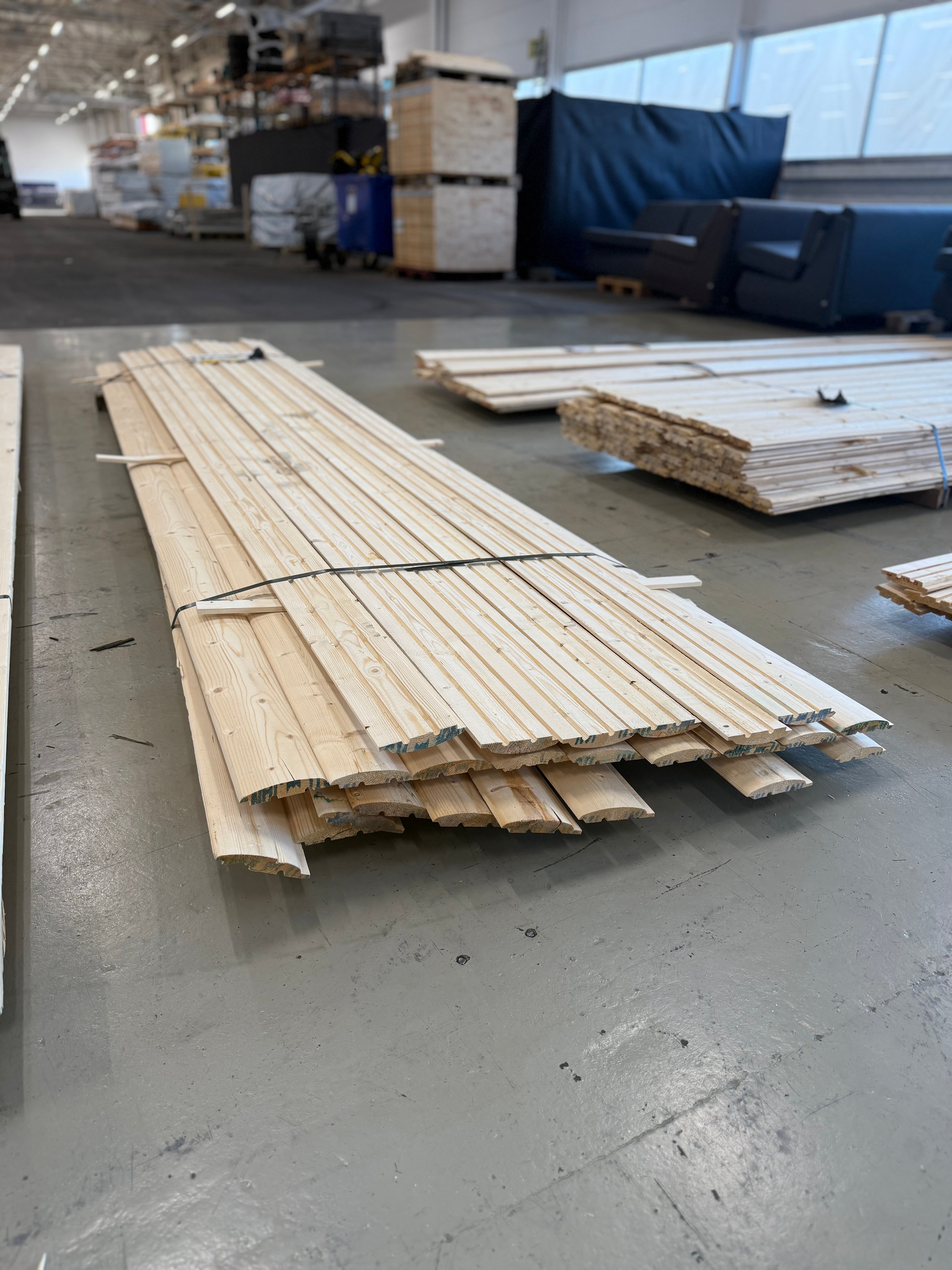 Paket Ytterpanel Stockpanel 22x120mm 24st 3.60m