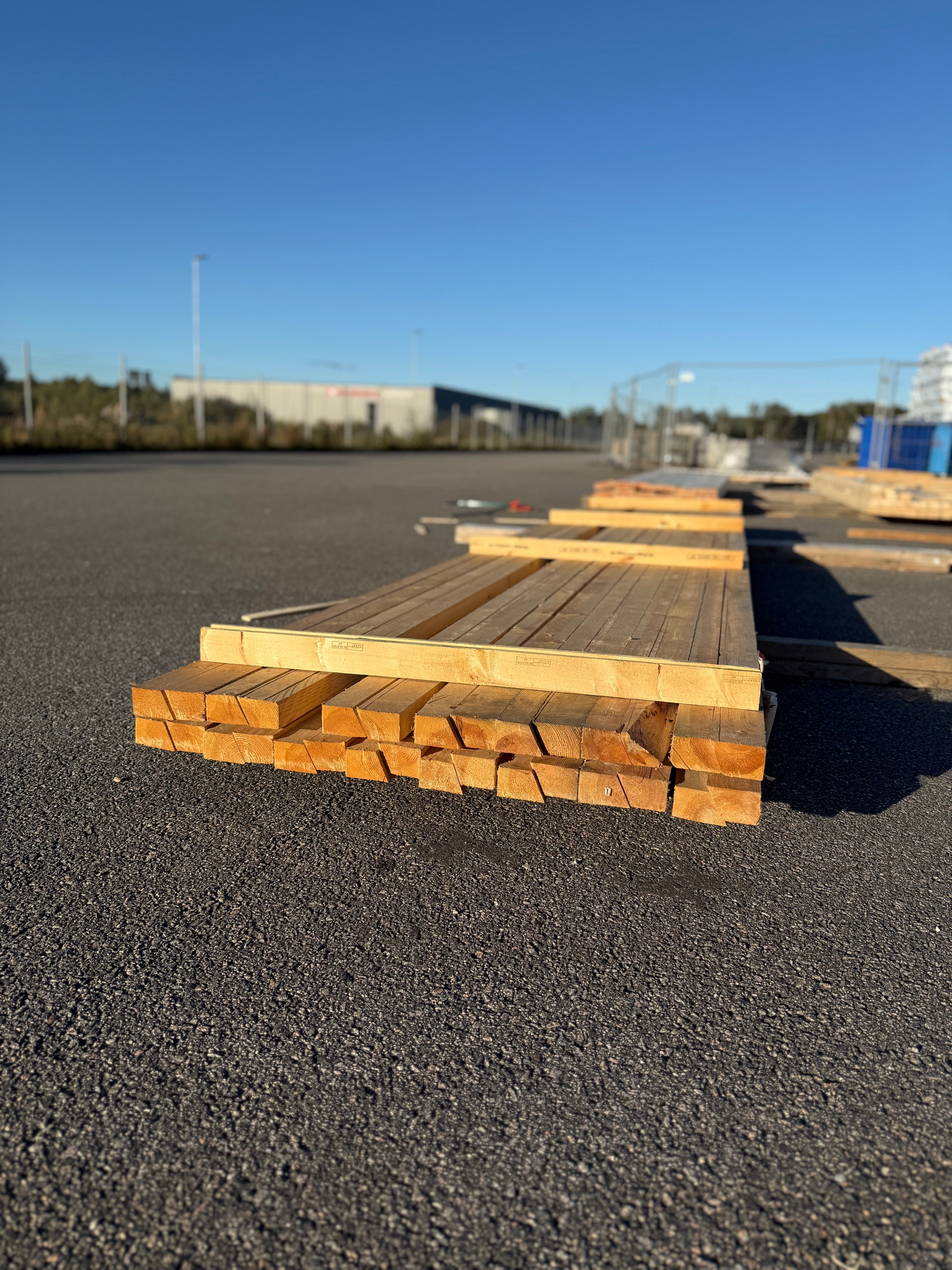 Paket Staketslanor 50x75 – 30 st (5,40 m, furu)