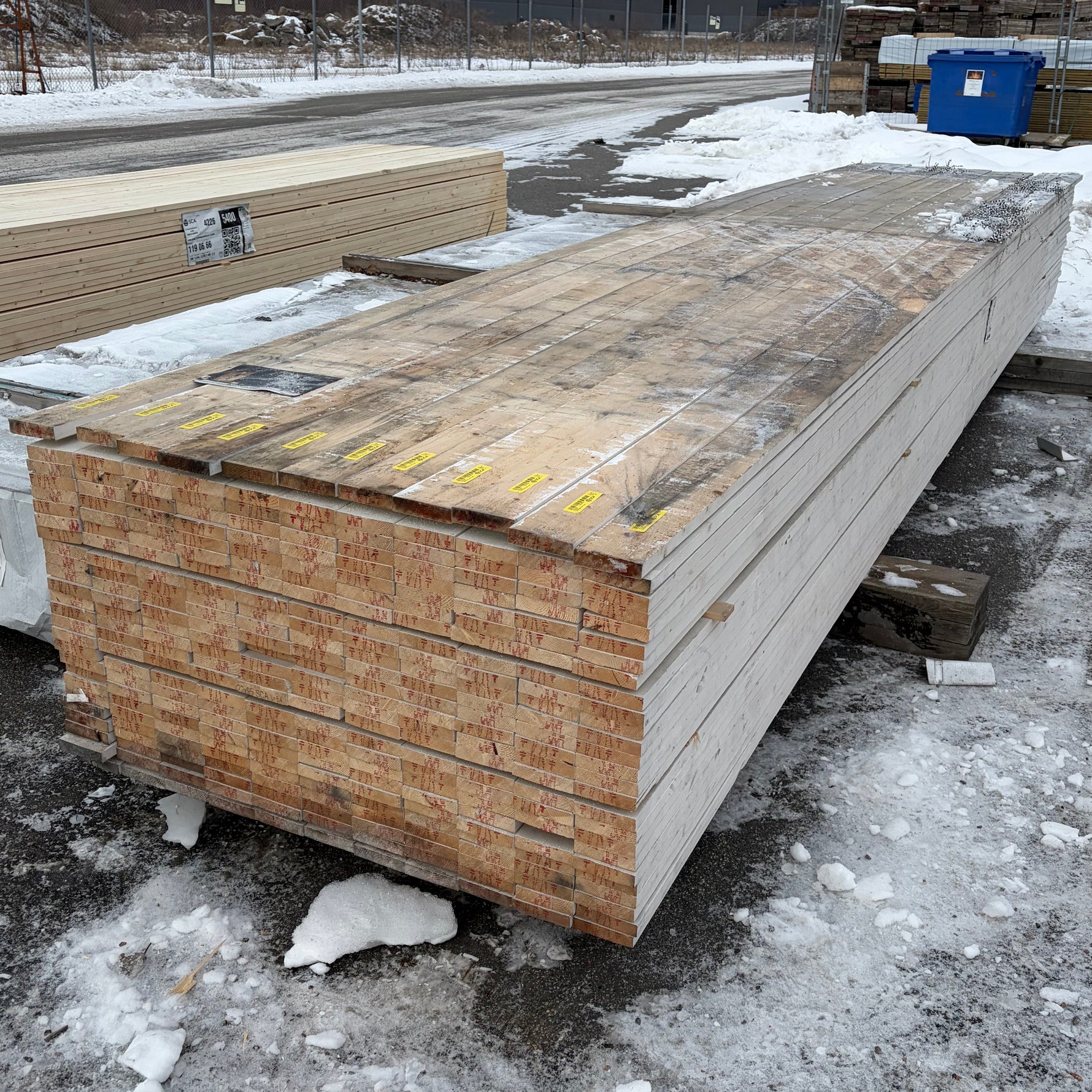 Paket 22x95 vit mellan 5.4 m 286 st väderbitet/mögel? - Spirec