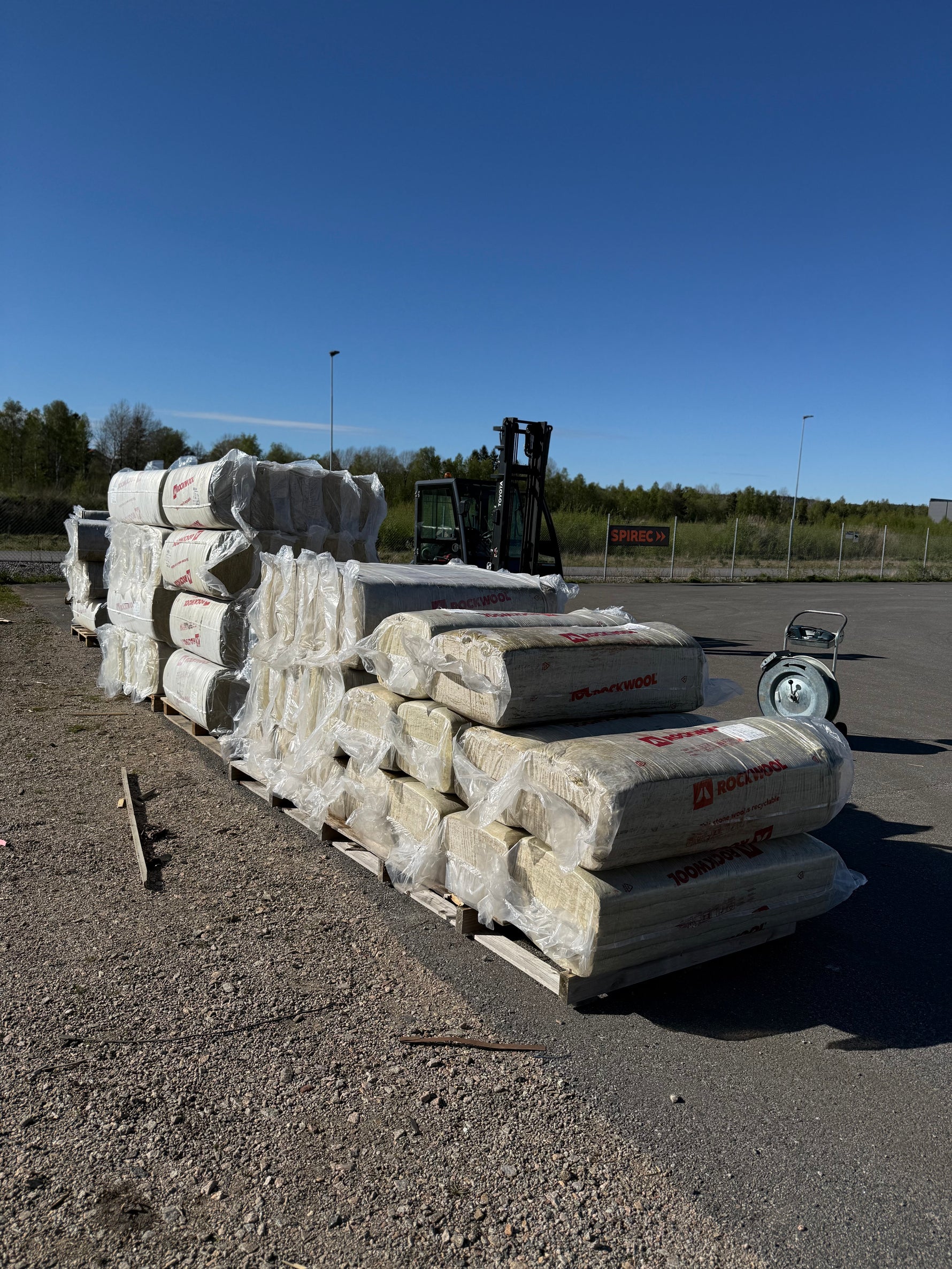 Parti Stålregelskiva 37 Rockwool 35mm 412kvm