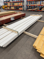 Paket Ytterpanel Dubbelfas Fals 22x120mm 4,50m – 53 st Vit