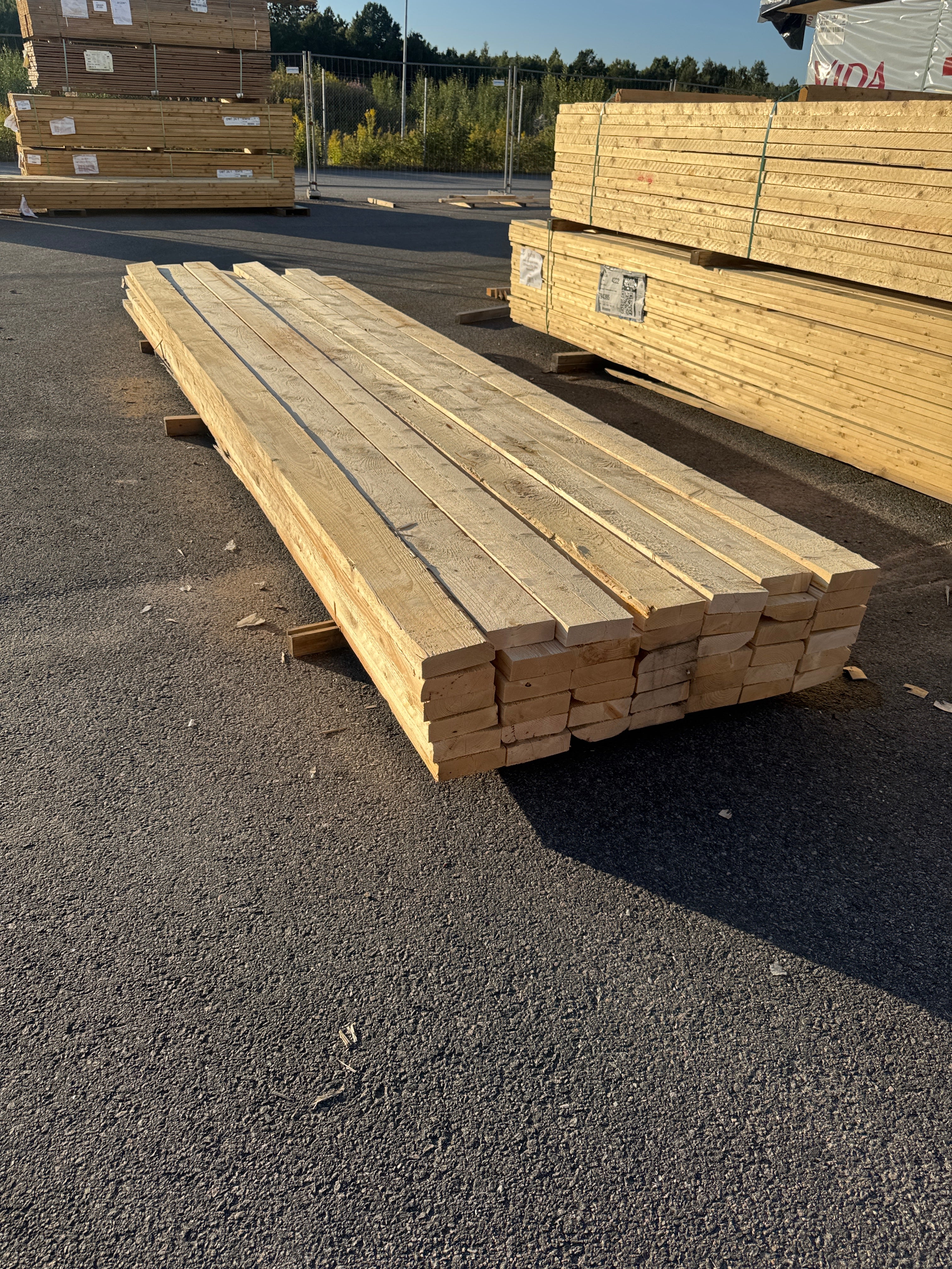 Paket Ohyvlade Reglar 50x150mm (4,20-5,40m) 42st Gran