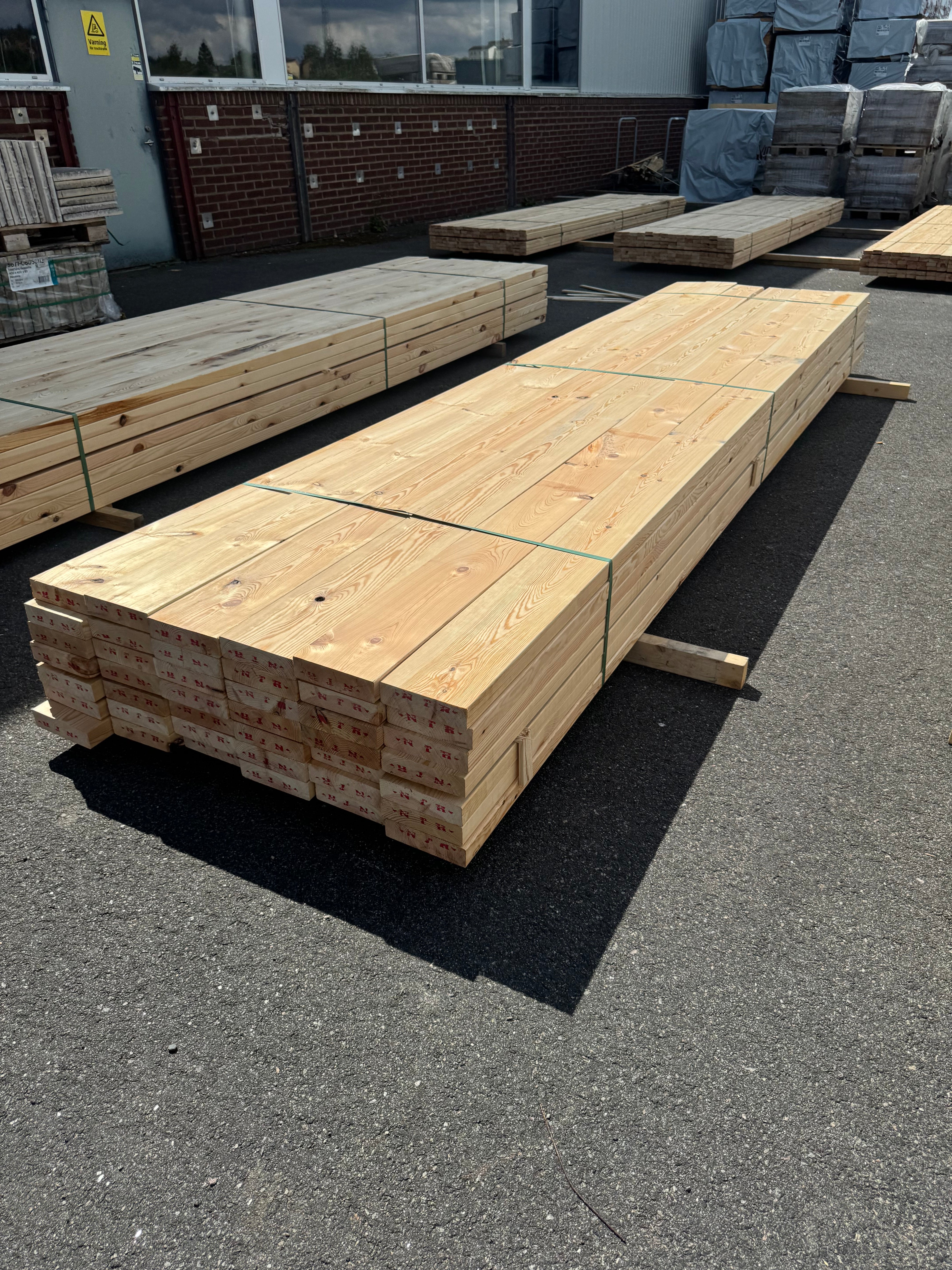 Paket Reglar 45x170 – 42 st (4,20 m, furu)