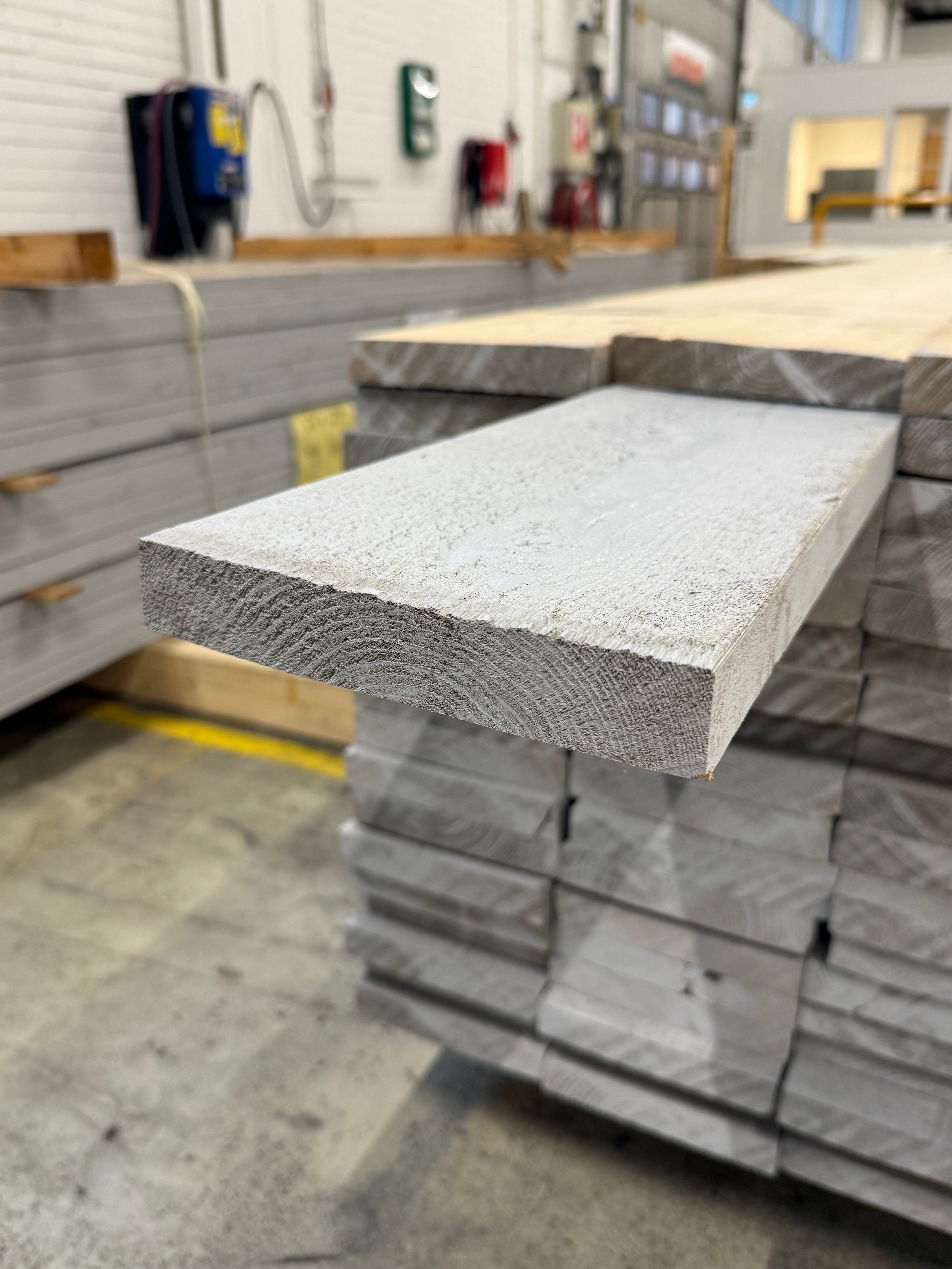 Paket Finsågad Panel 28x170 mm – 108 st (3,90 m, Målad NCS S 3000-N)