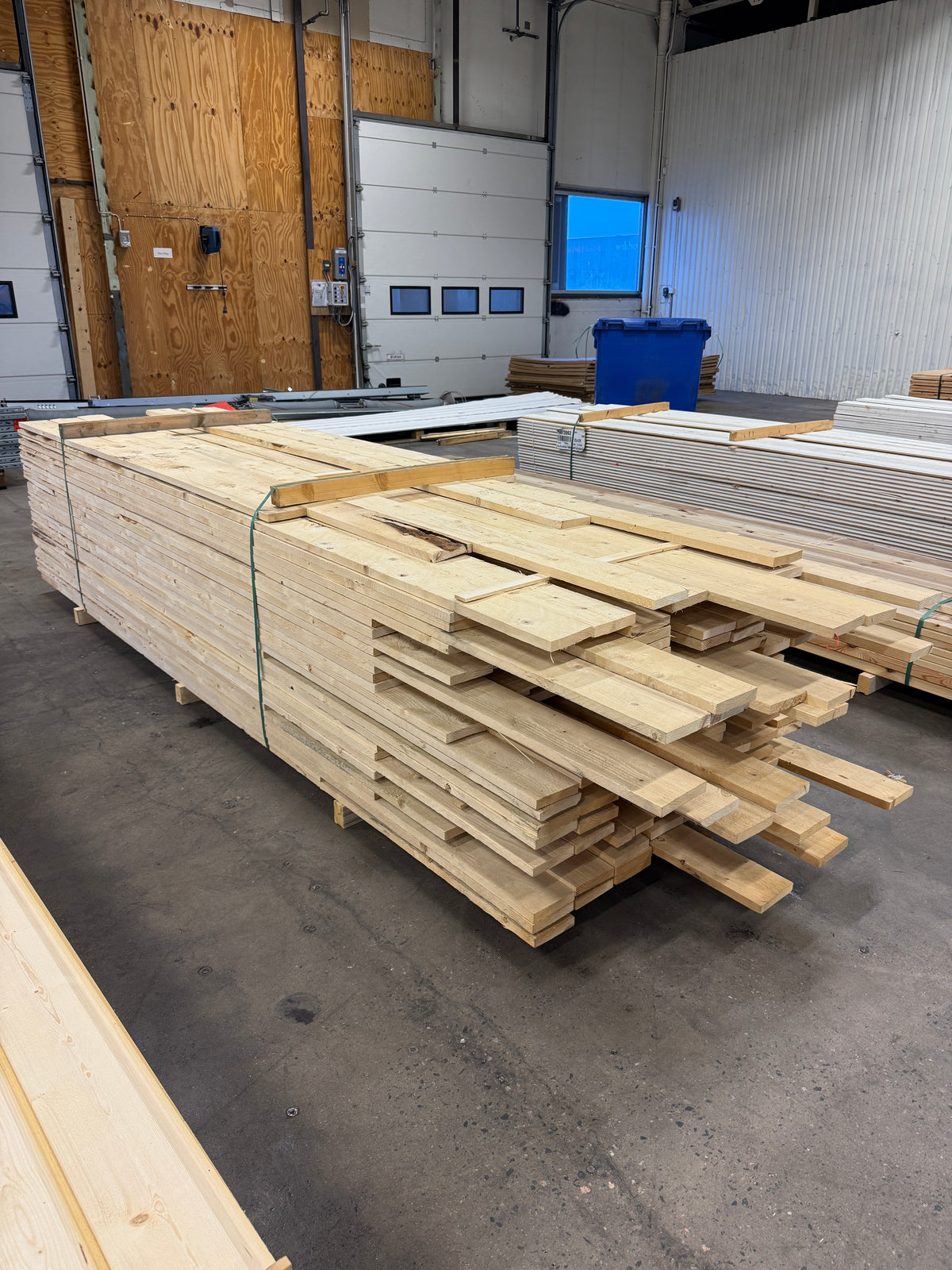 Paket Råsågade Brädor 22×125 mm – (2,40–3,60 m) – 246 st
