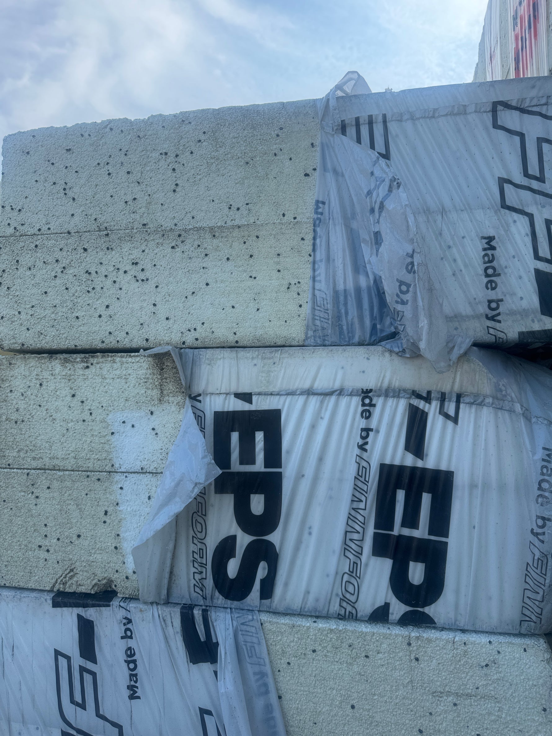 Parti Cellplast 1200x2400x245mm – 35 skivor, 4 pallar