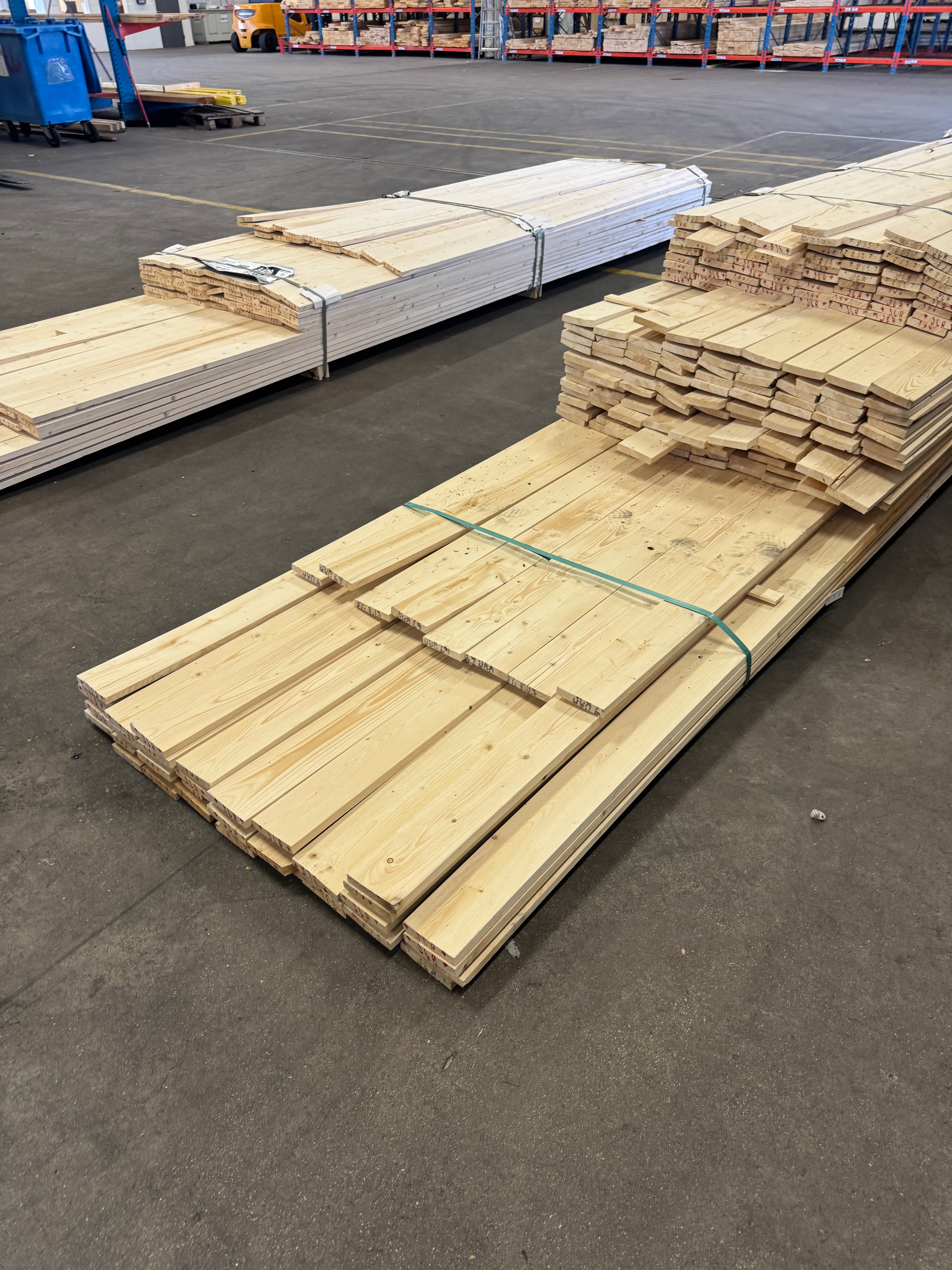 Paket Finsågad 22x120 B-sortering