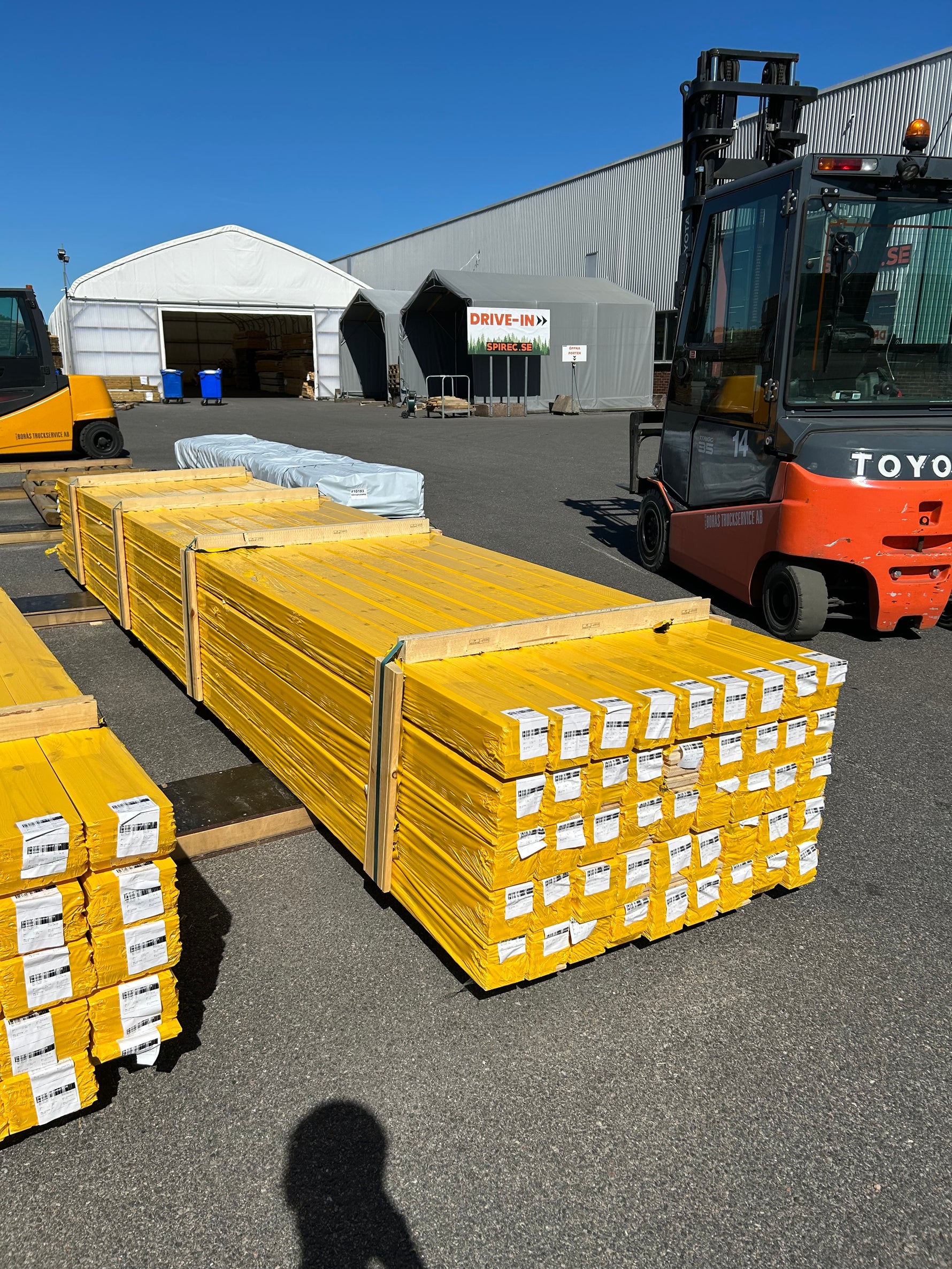 Parti Slätspont 28x110mm Furu Ändspont, 100,3kvm 4.80–5.40m (Sekunda)